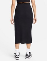 Nike Sportswear High-Waisted Ribbed Jersey Skirt Women's