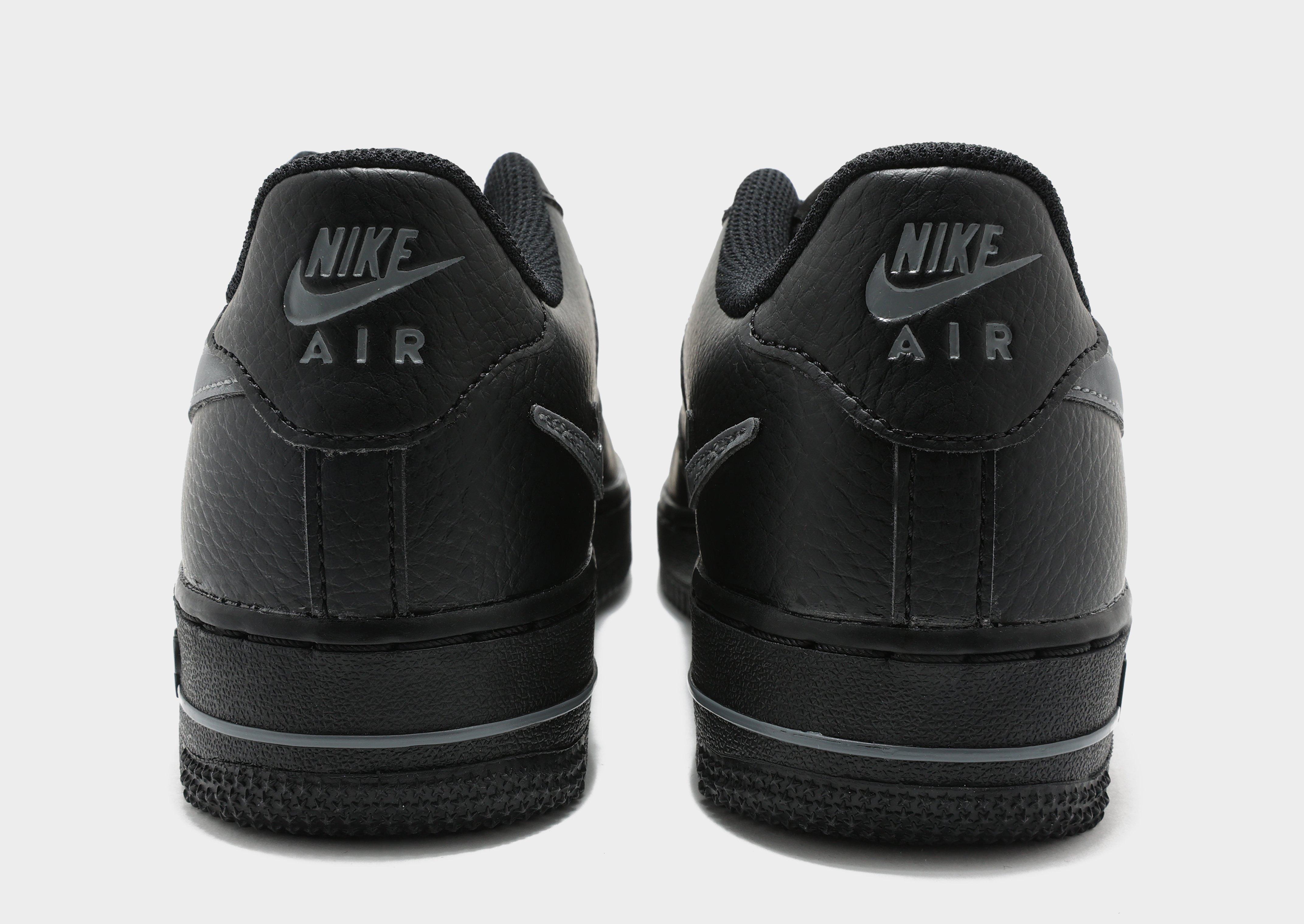 Nike air force hot sale one low black