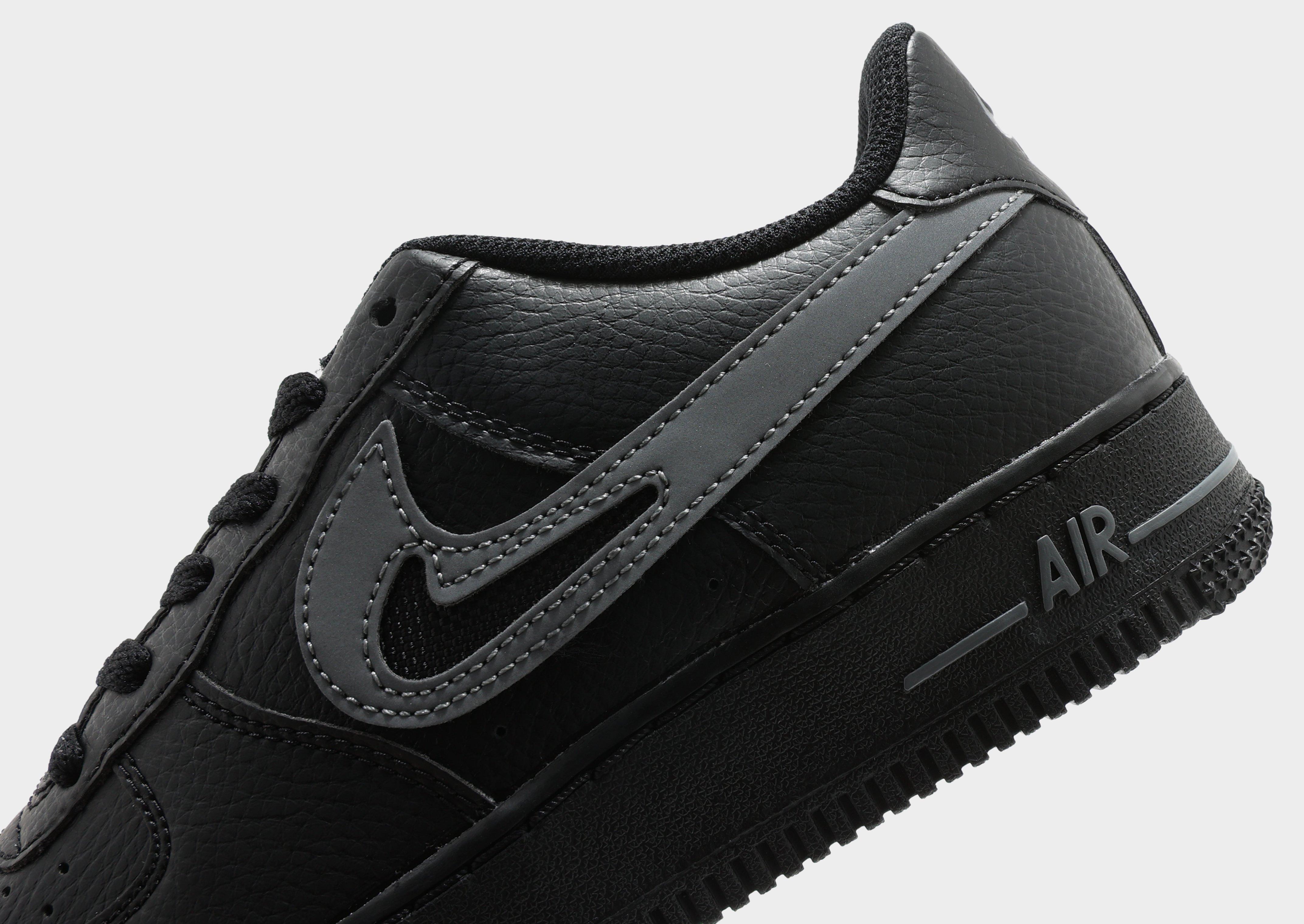 Nike air force black on sale sale