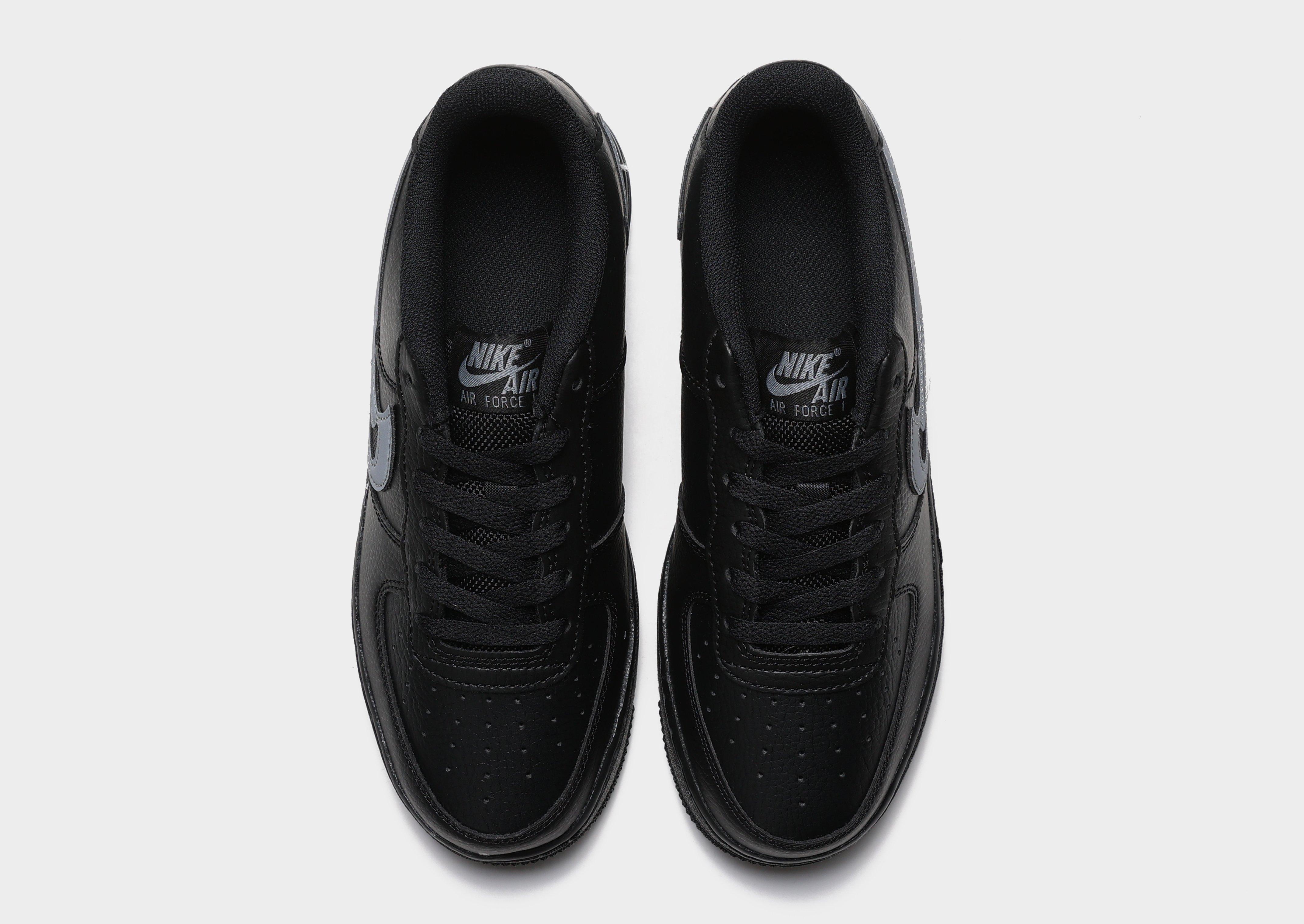 Air force low hot sale top black