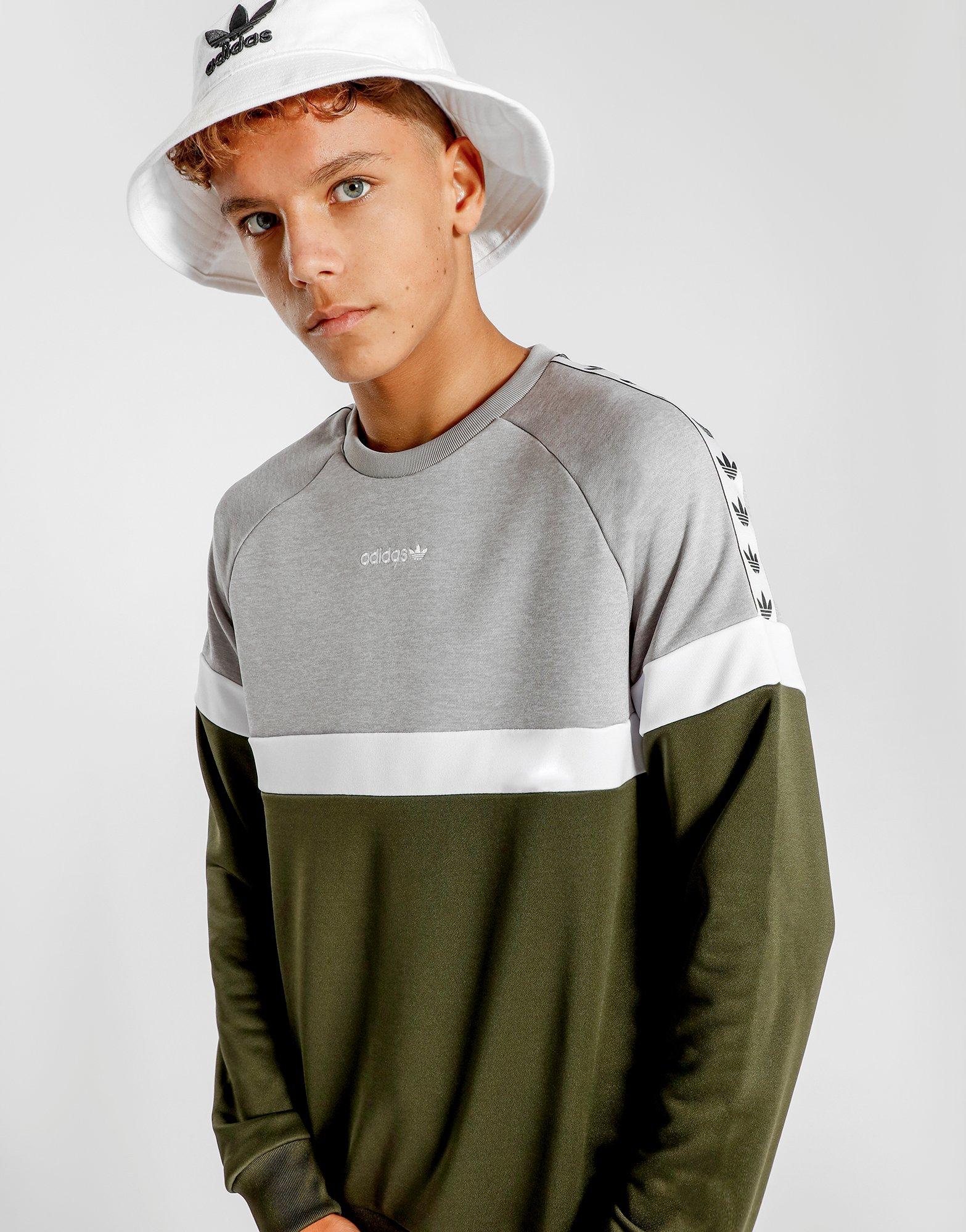 adidas originals tape itasca crew sweatshirt