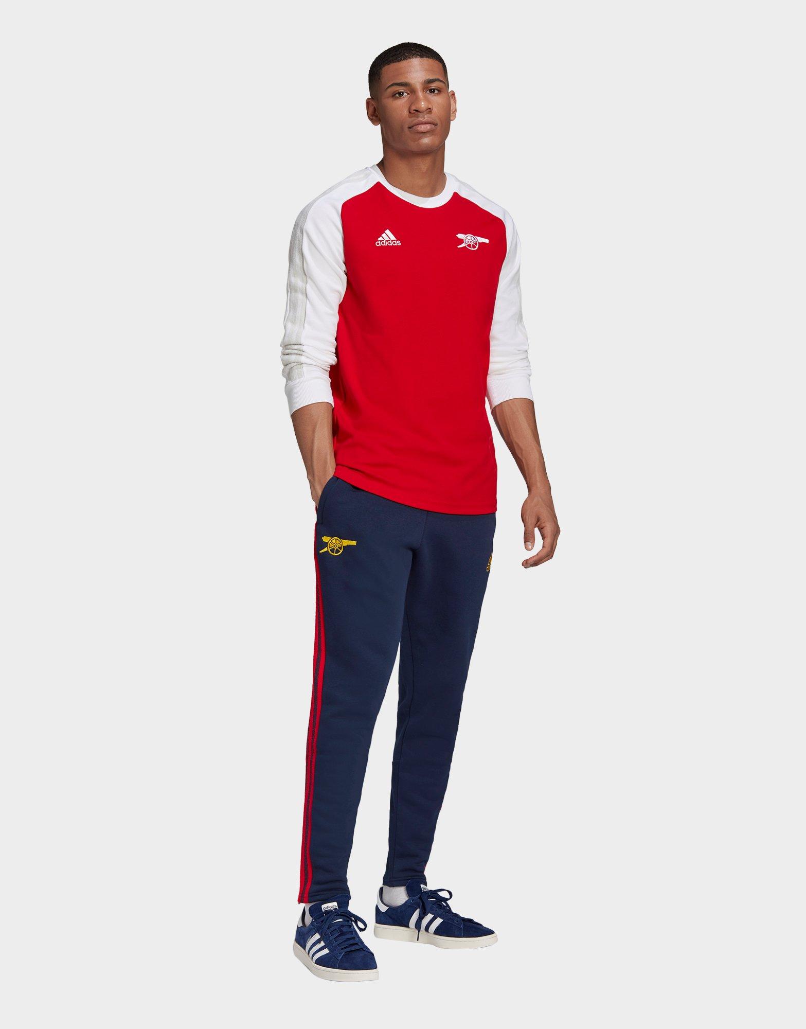 arsenal adidas tracksuit bottoms