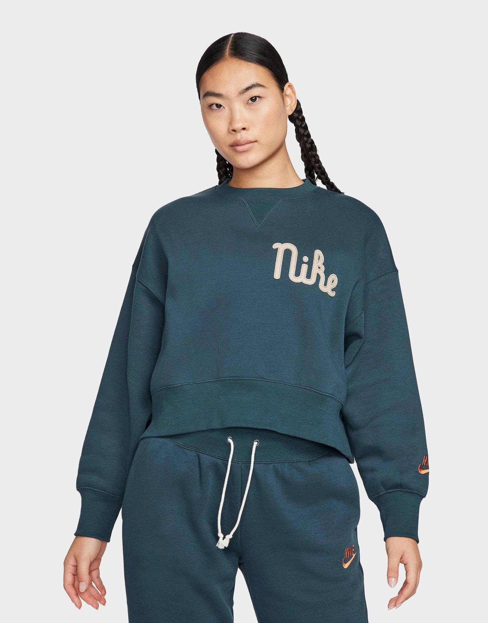 Green Nike Sportswear Over-Oversized Sweatshirt Women's