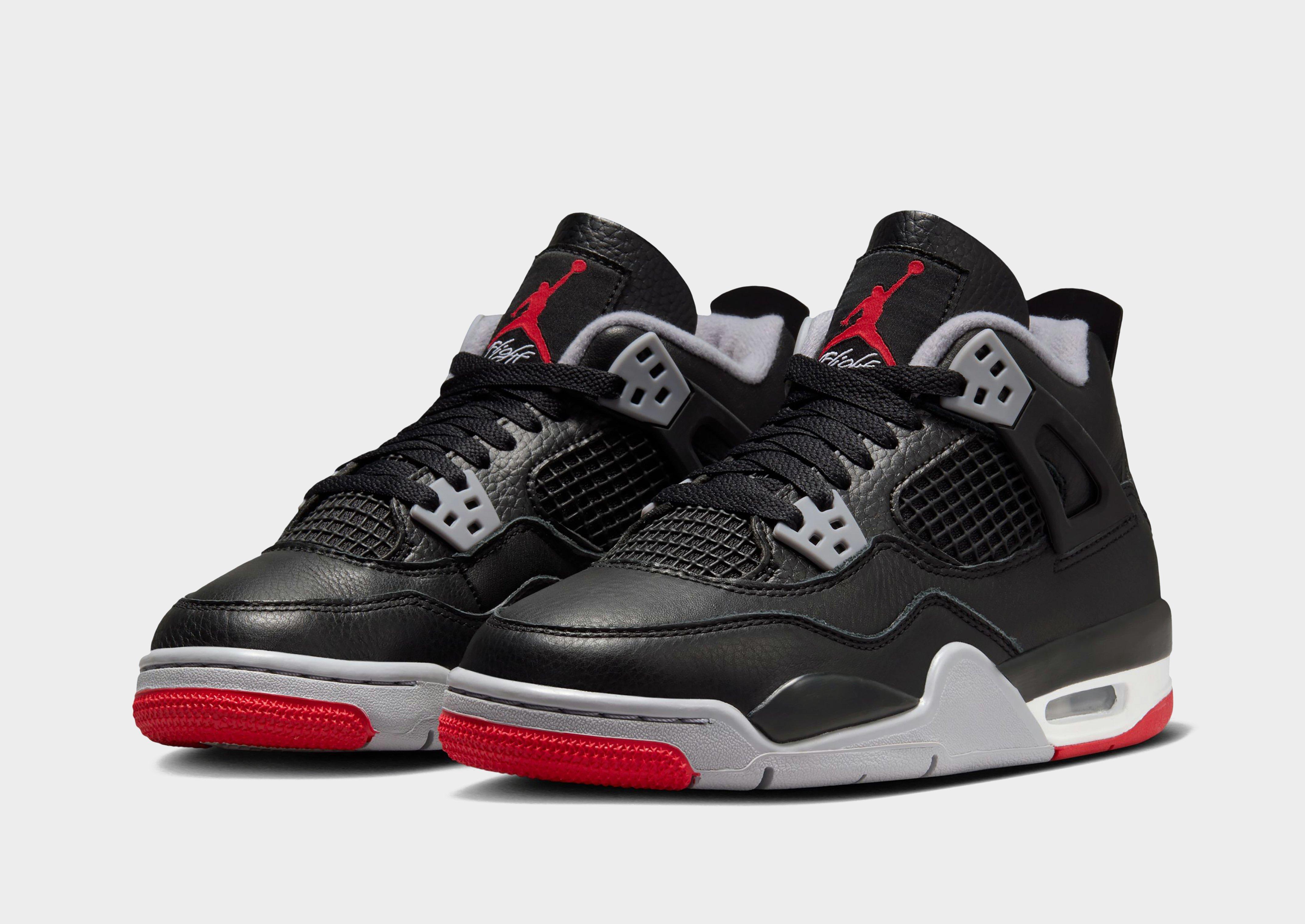 retro 4 jordans bred