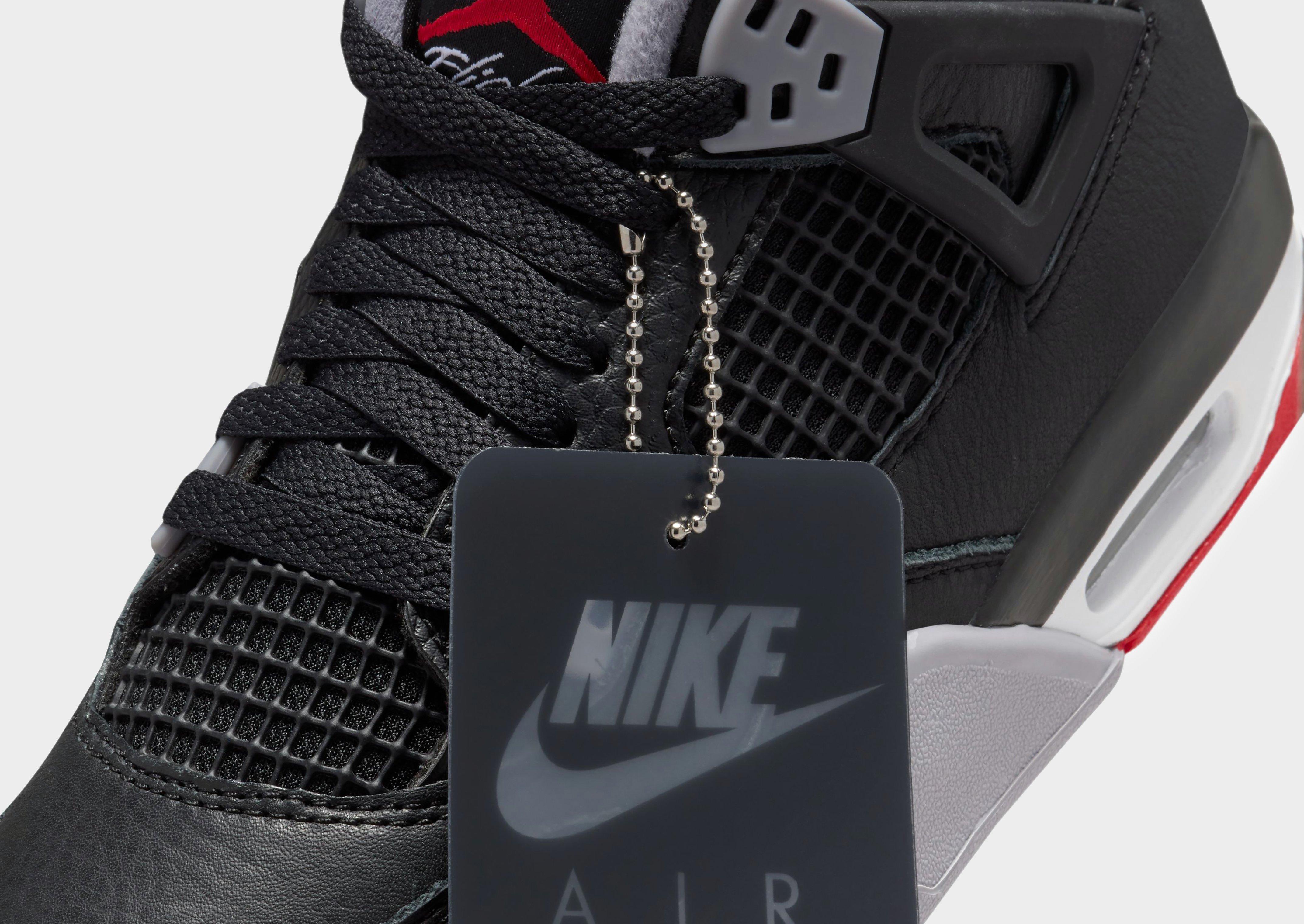 Black Jordan Air 4 Retro 