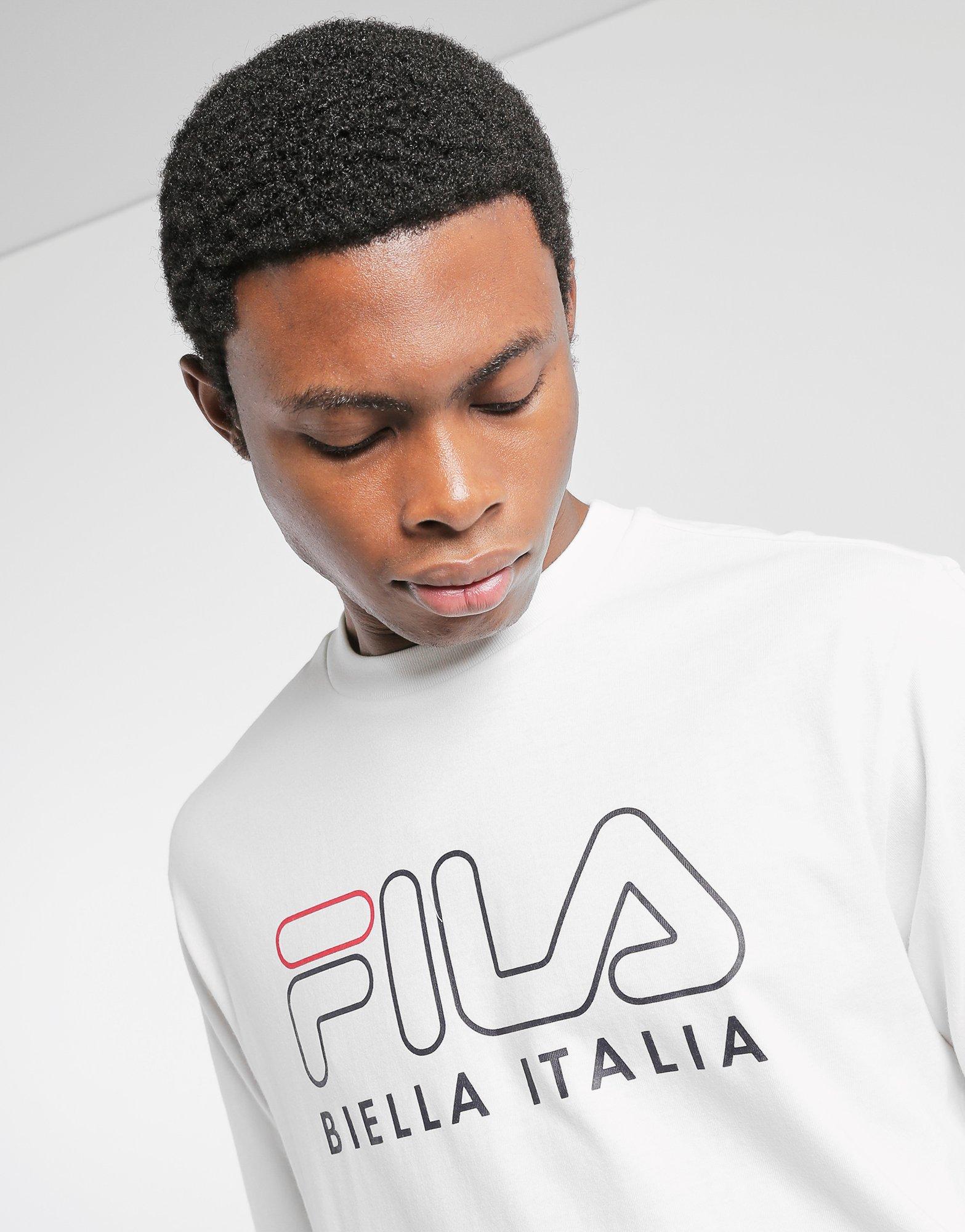 fila men's performance long sleeve tee