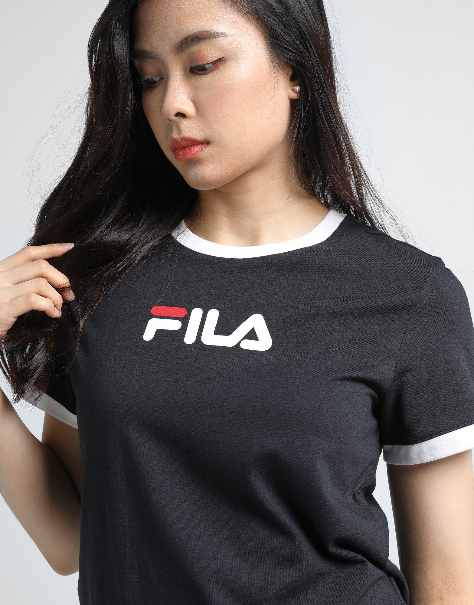 fila logo t shirt