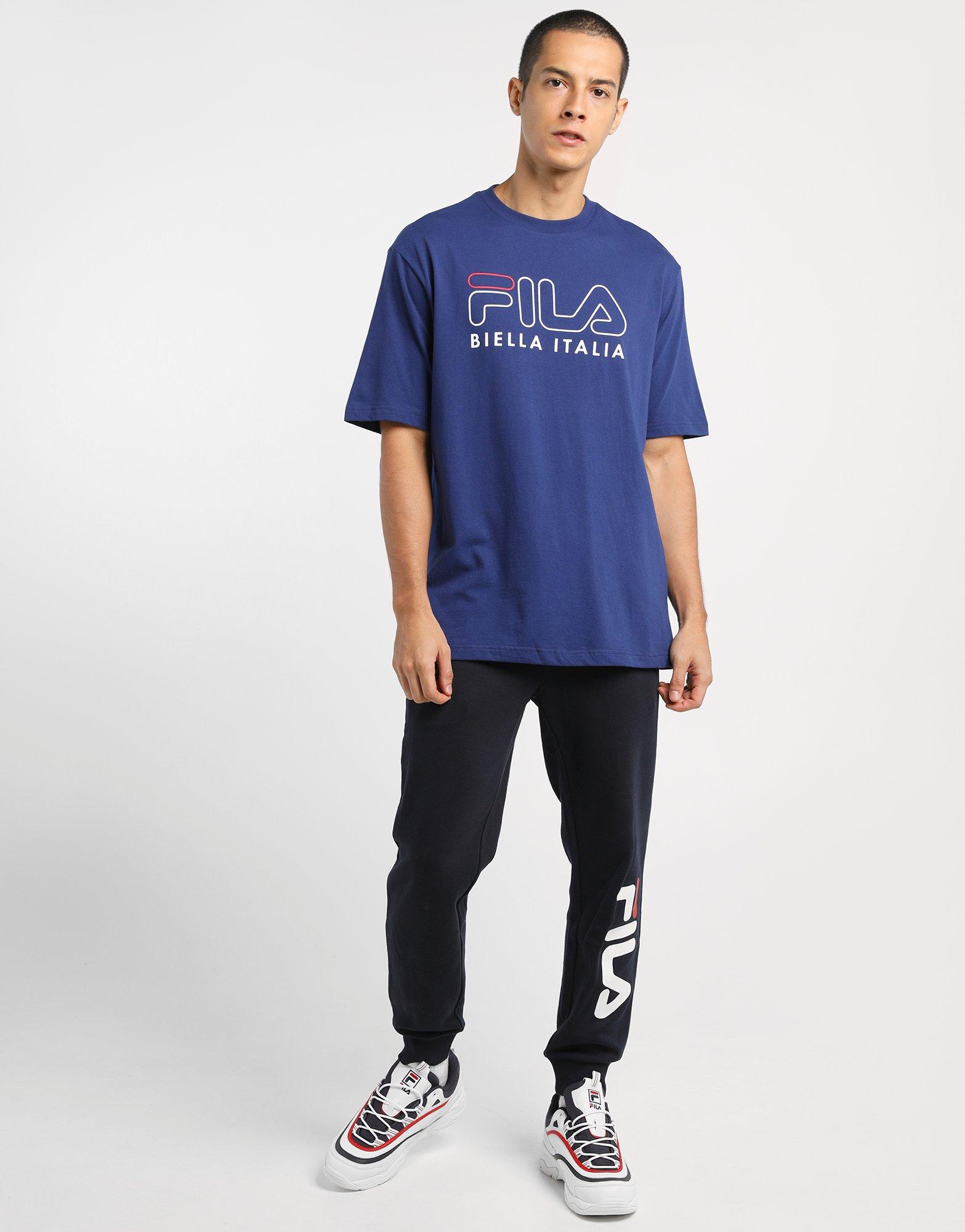 fila shirt blue