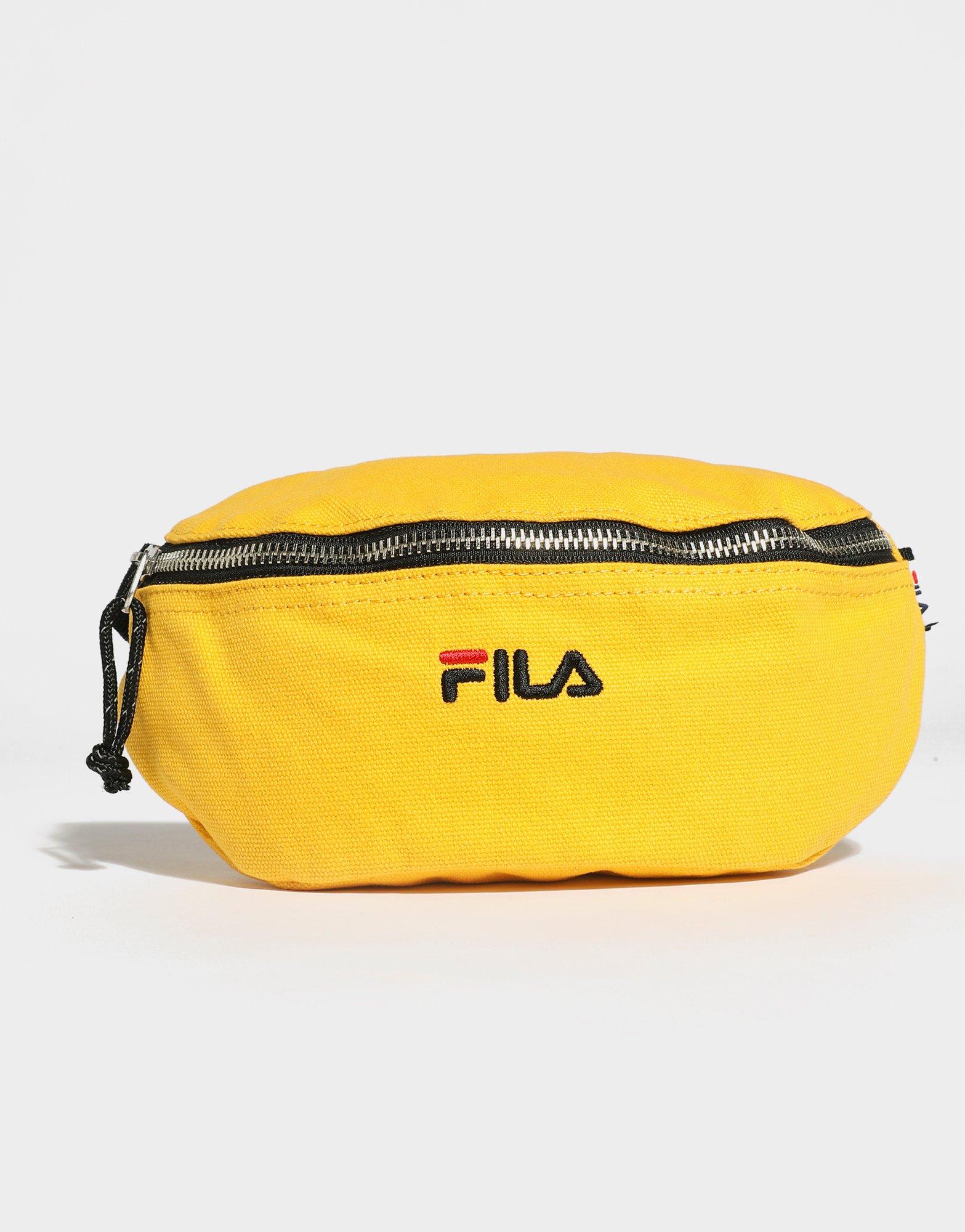 yellow fila bag