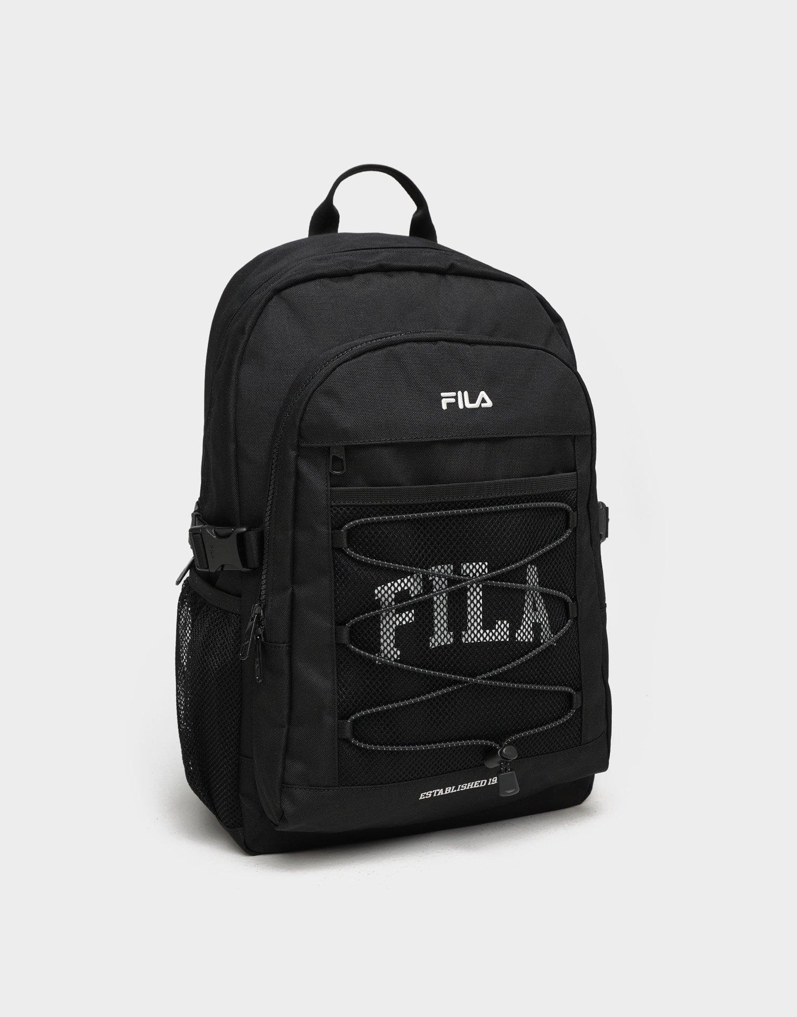 Black Fila Varsity Backpack JD Sports Singapore