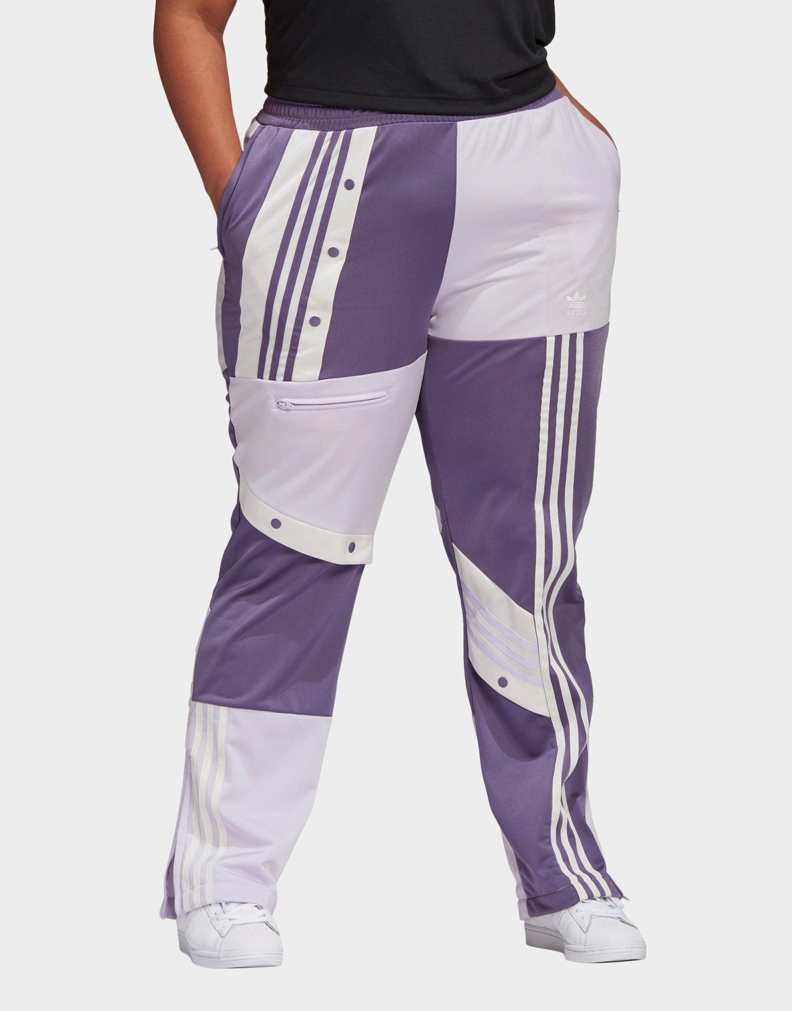 adidas lilac tracksuit