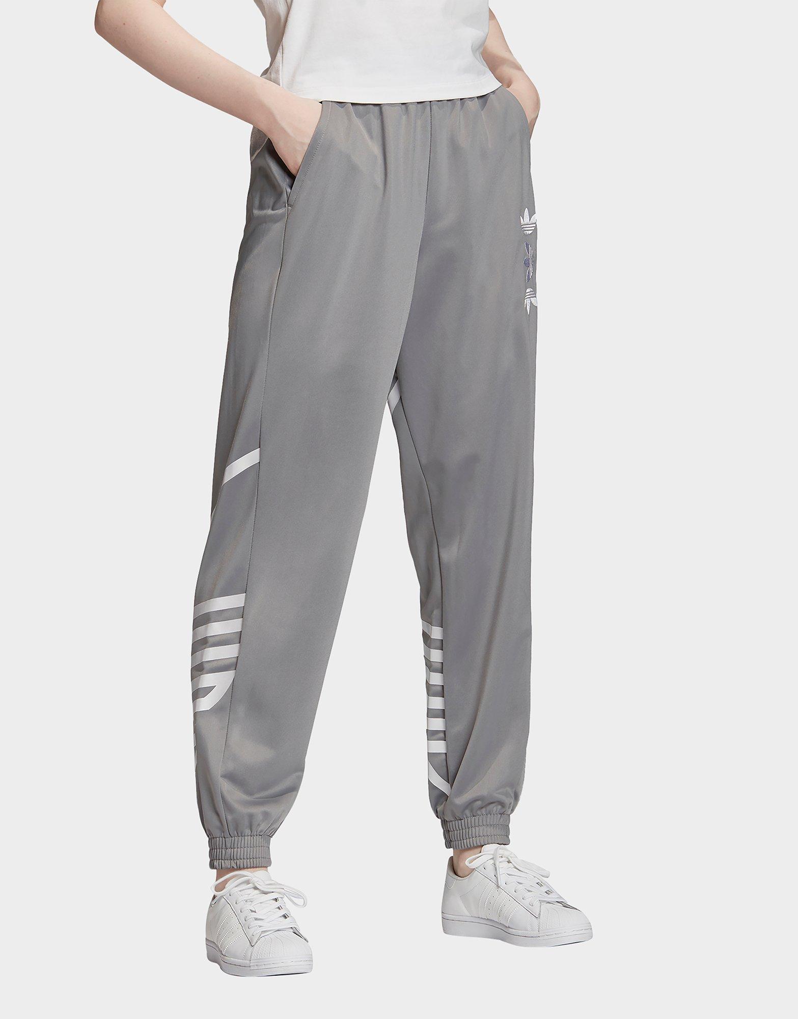adidas original grey tracksuit bottoms