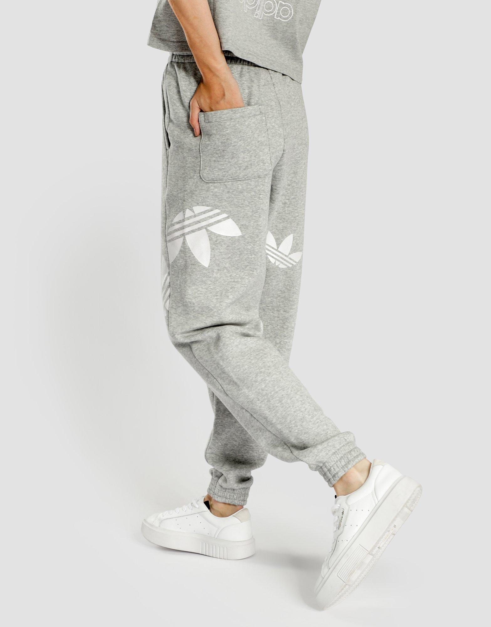 gray adidas sweats