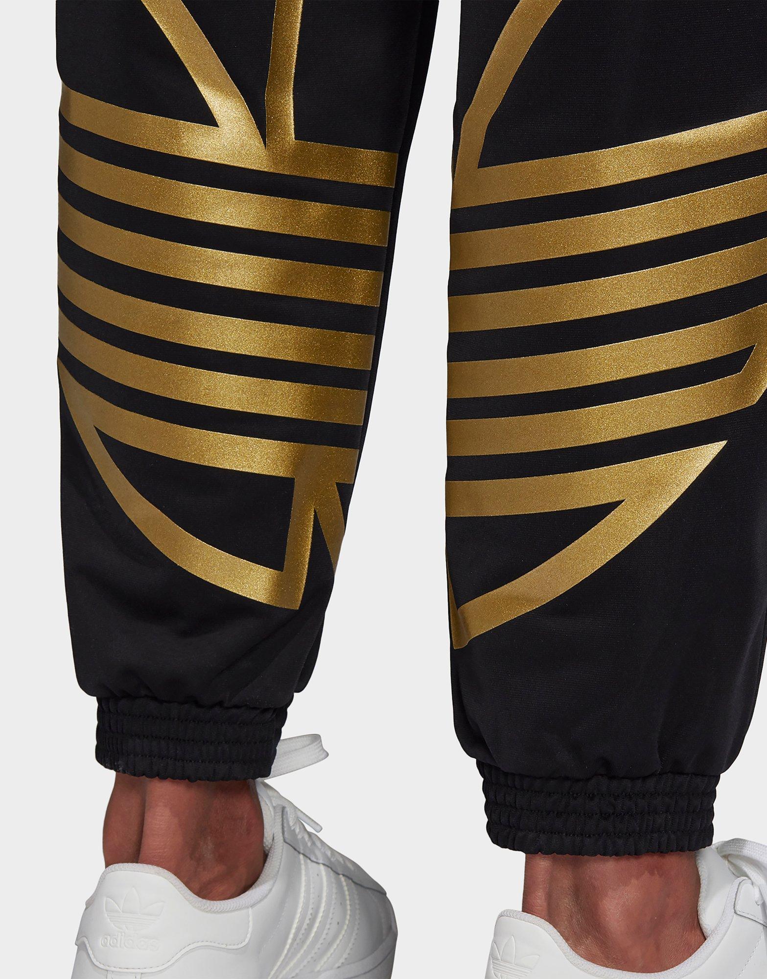 adidas silk tracksuit bottoms