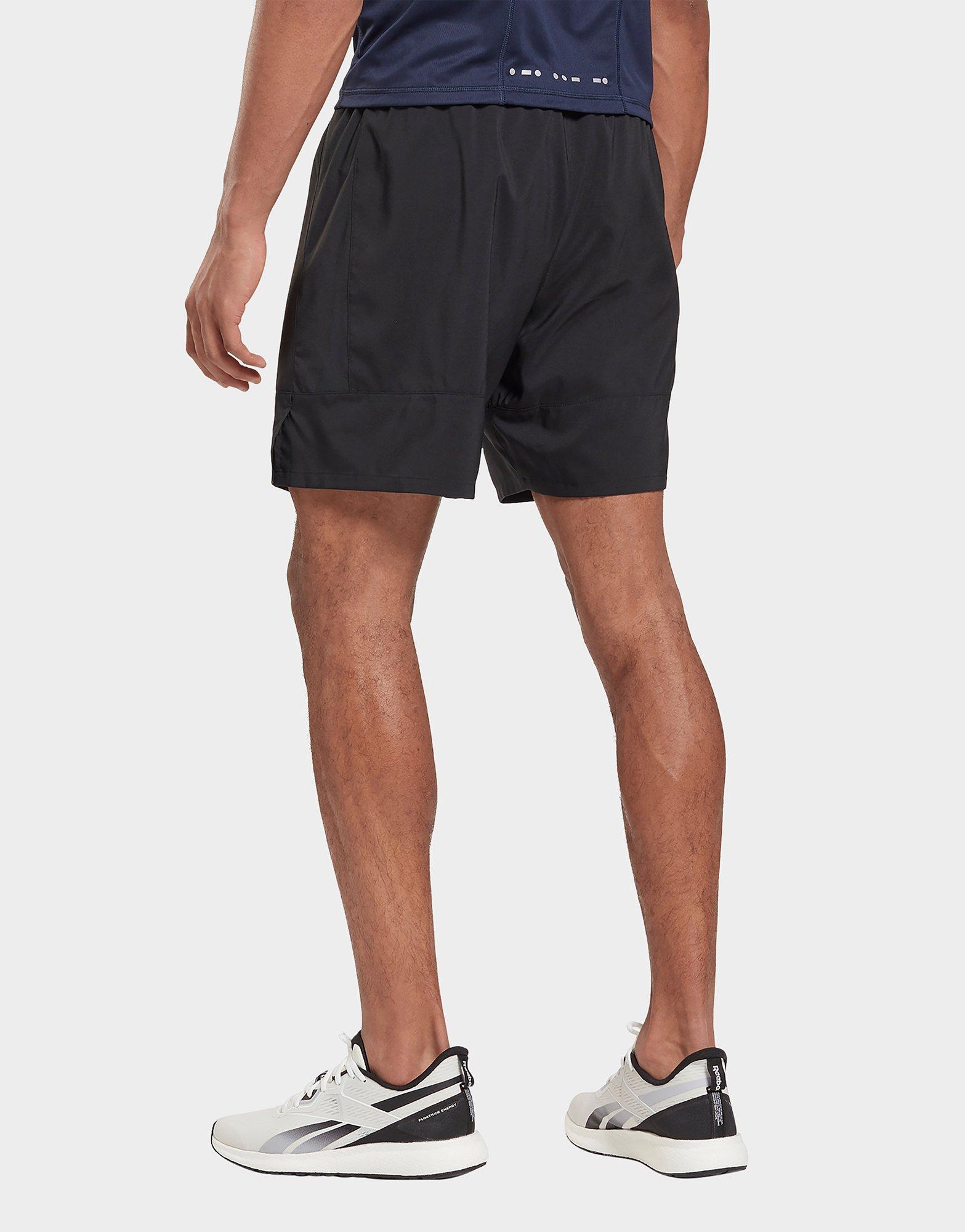 reebok retro woven shorts