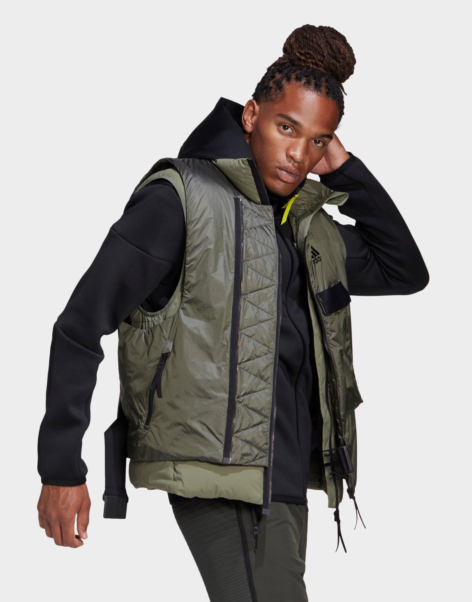 adidas down vest