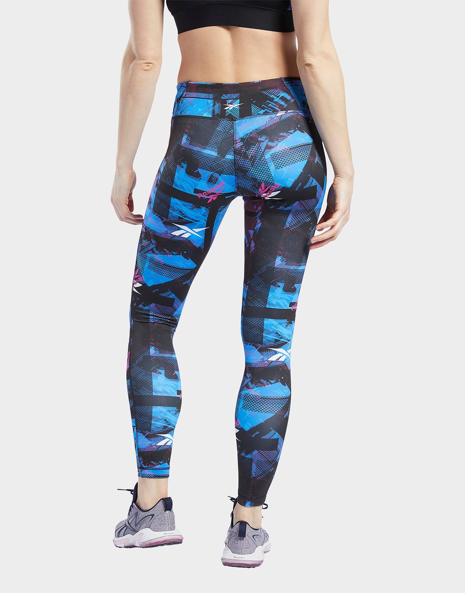 reebok printed leggings