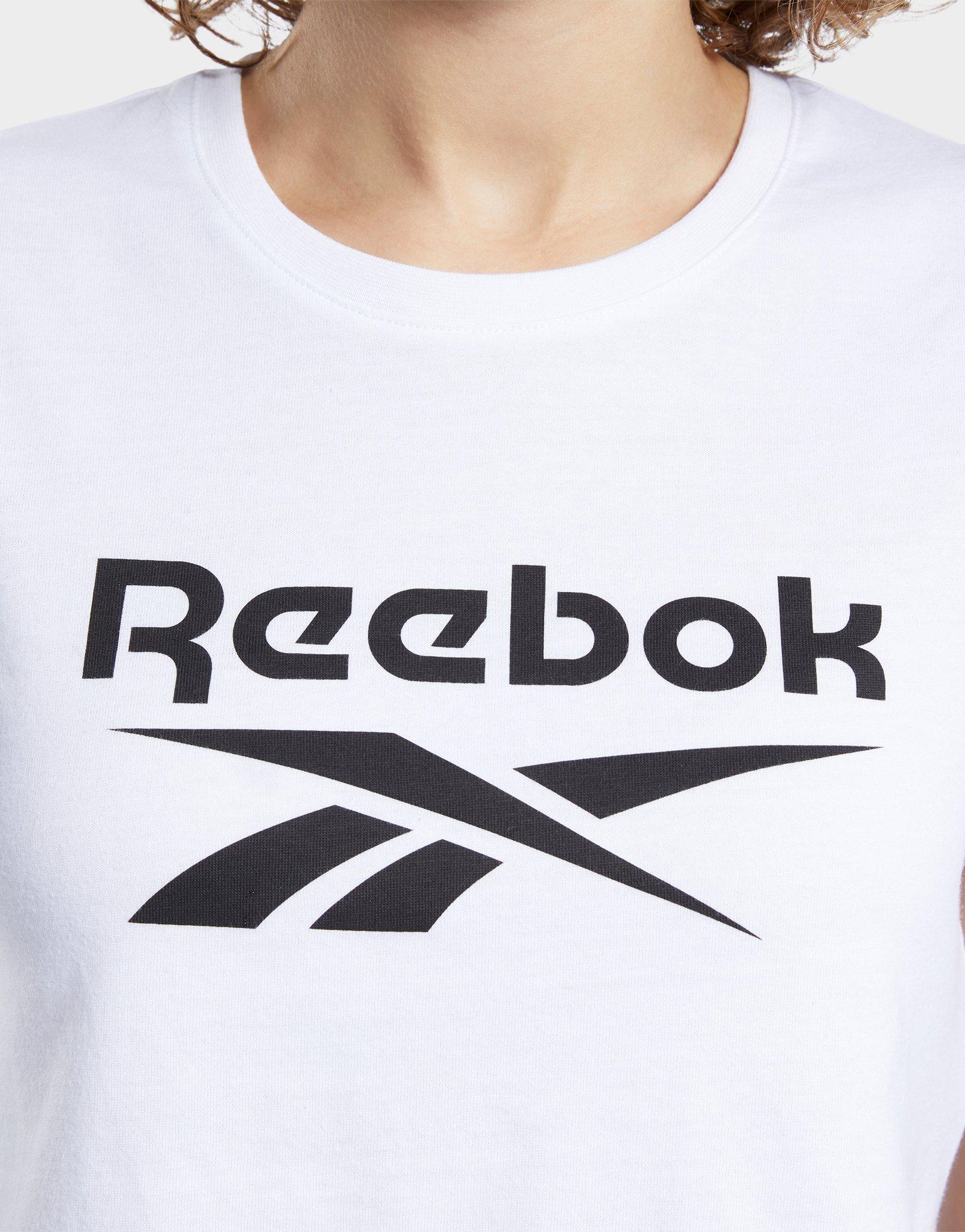 reebok logo t shirt