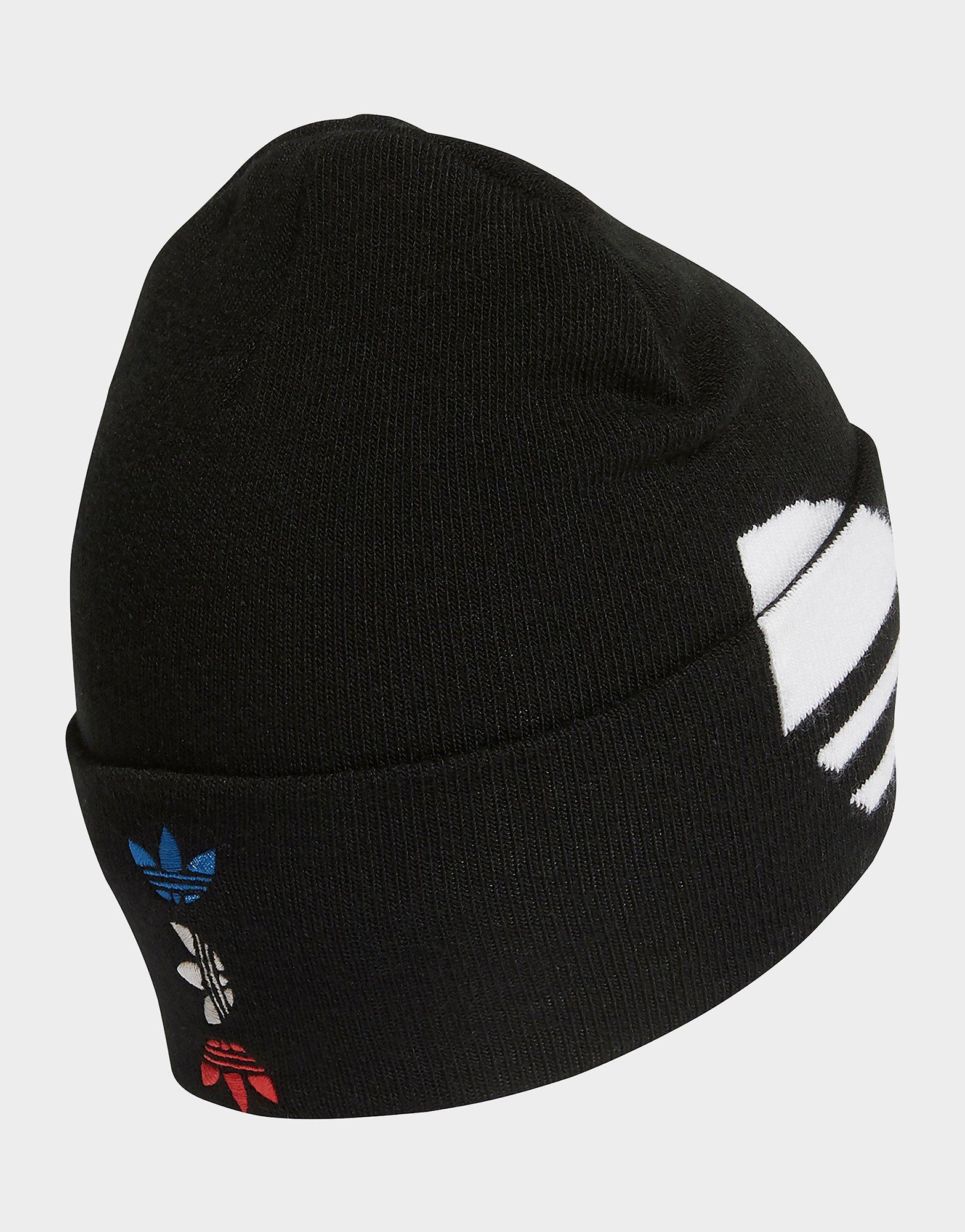 adidas original trefoil black beanie