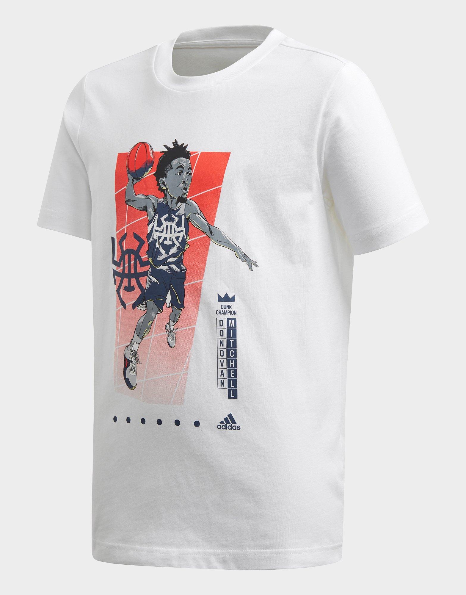 donovan mitchell t shirt adidas