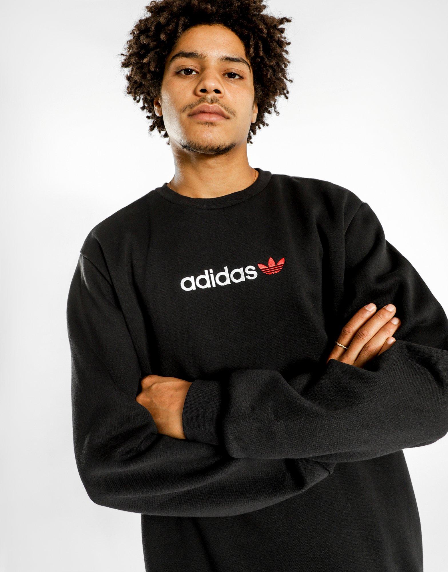 adidas originals linear crew