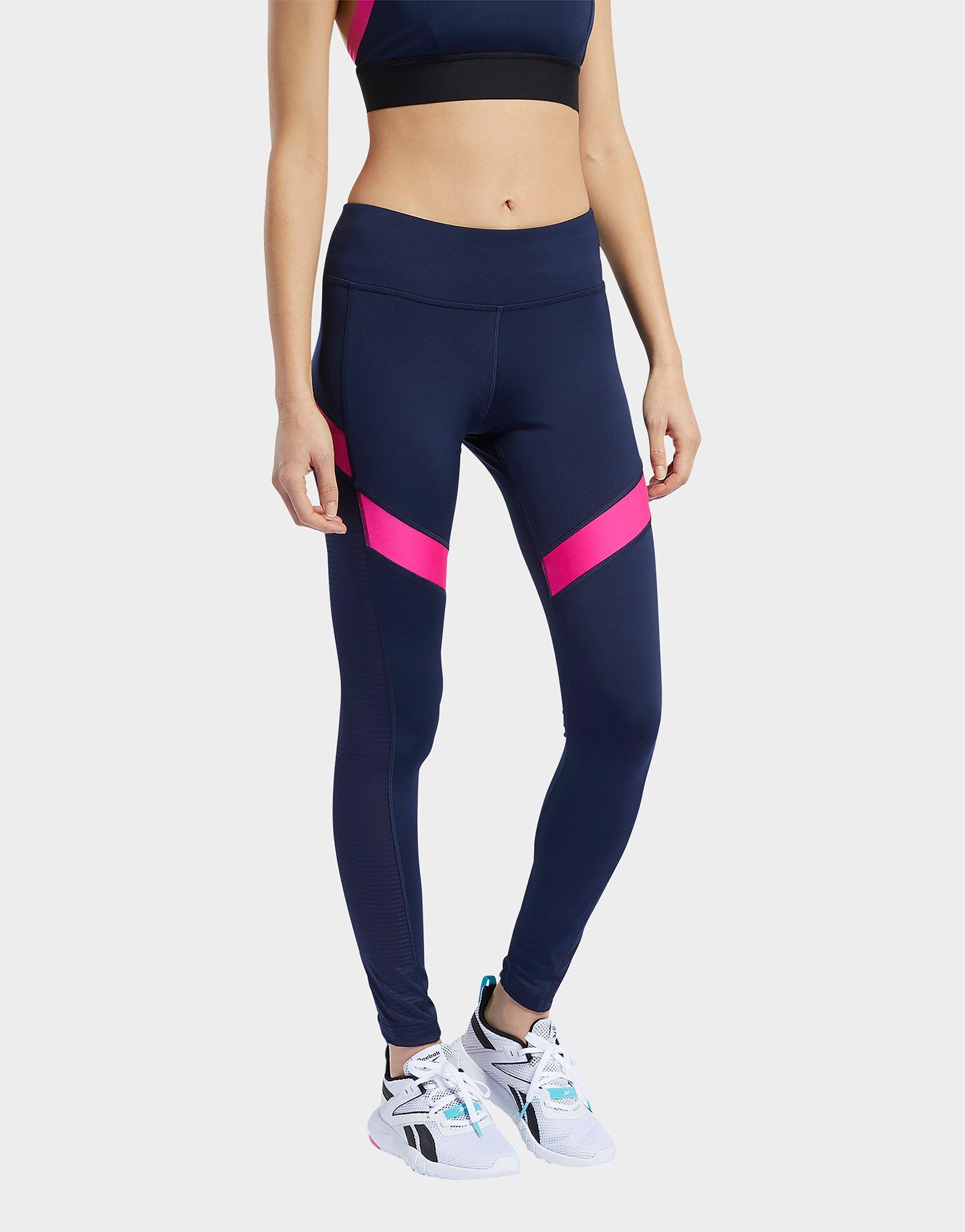 reebok mesh tights