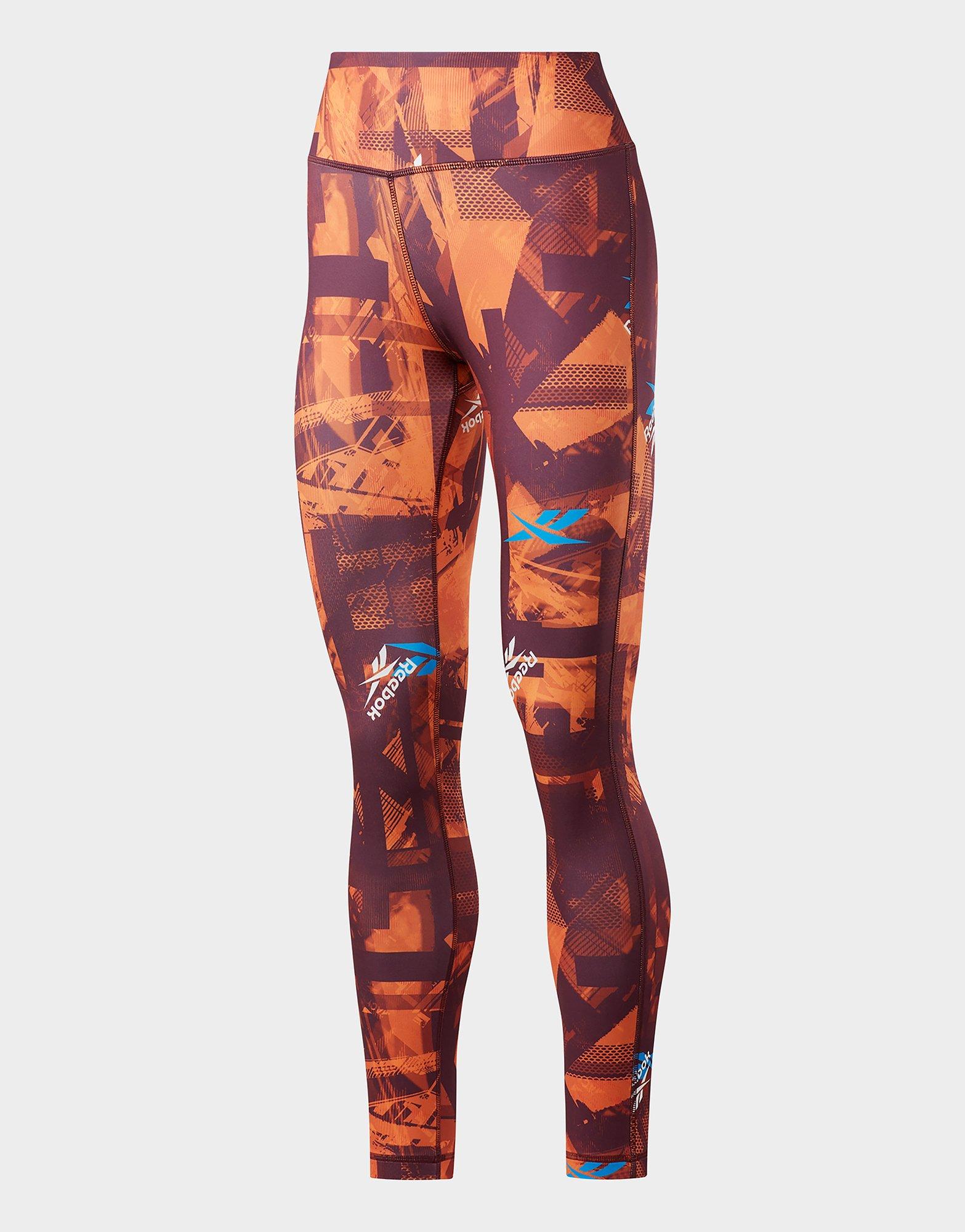 reebok printed leggings