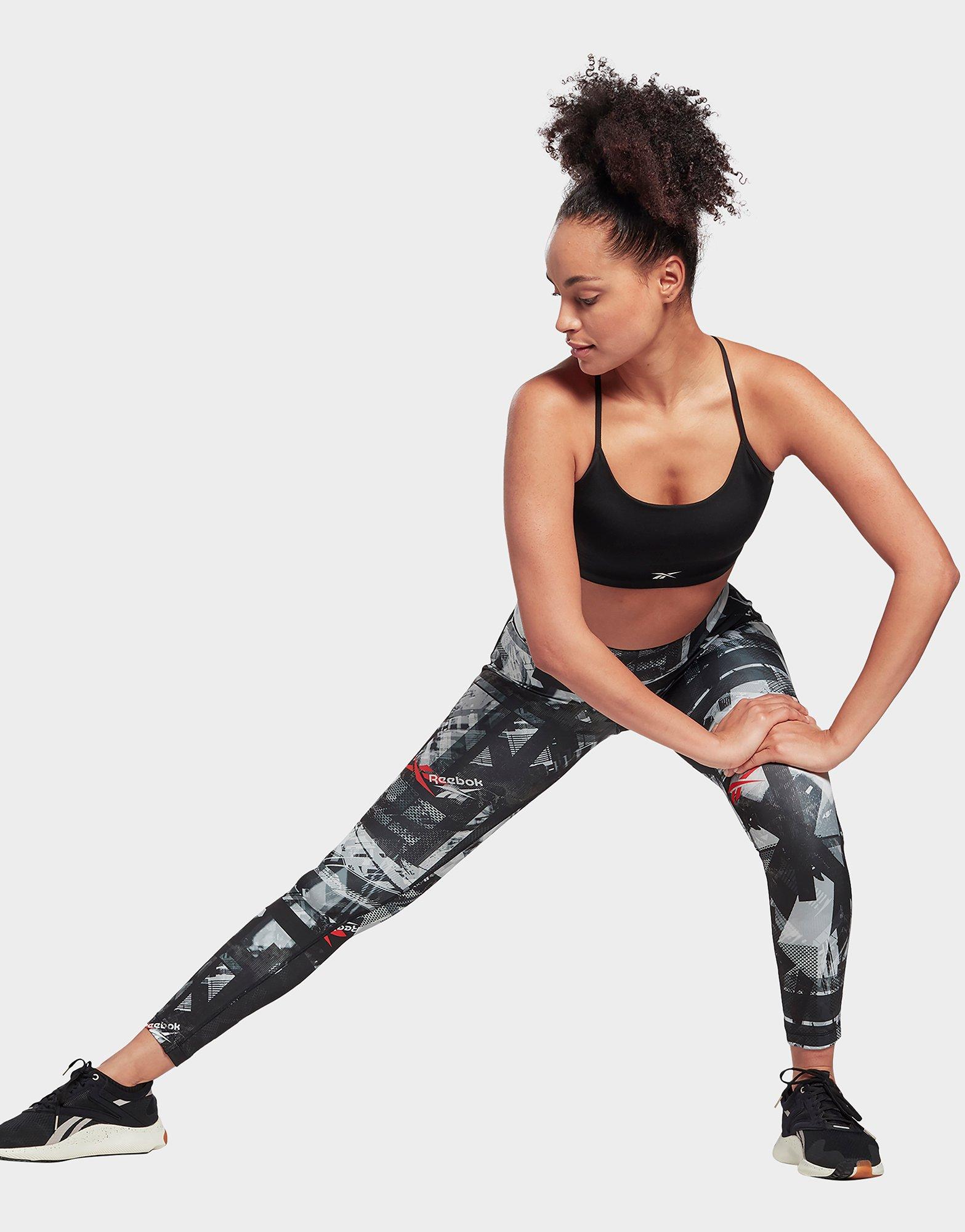 reebok printed leggings