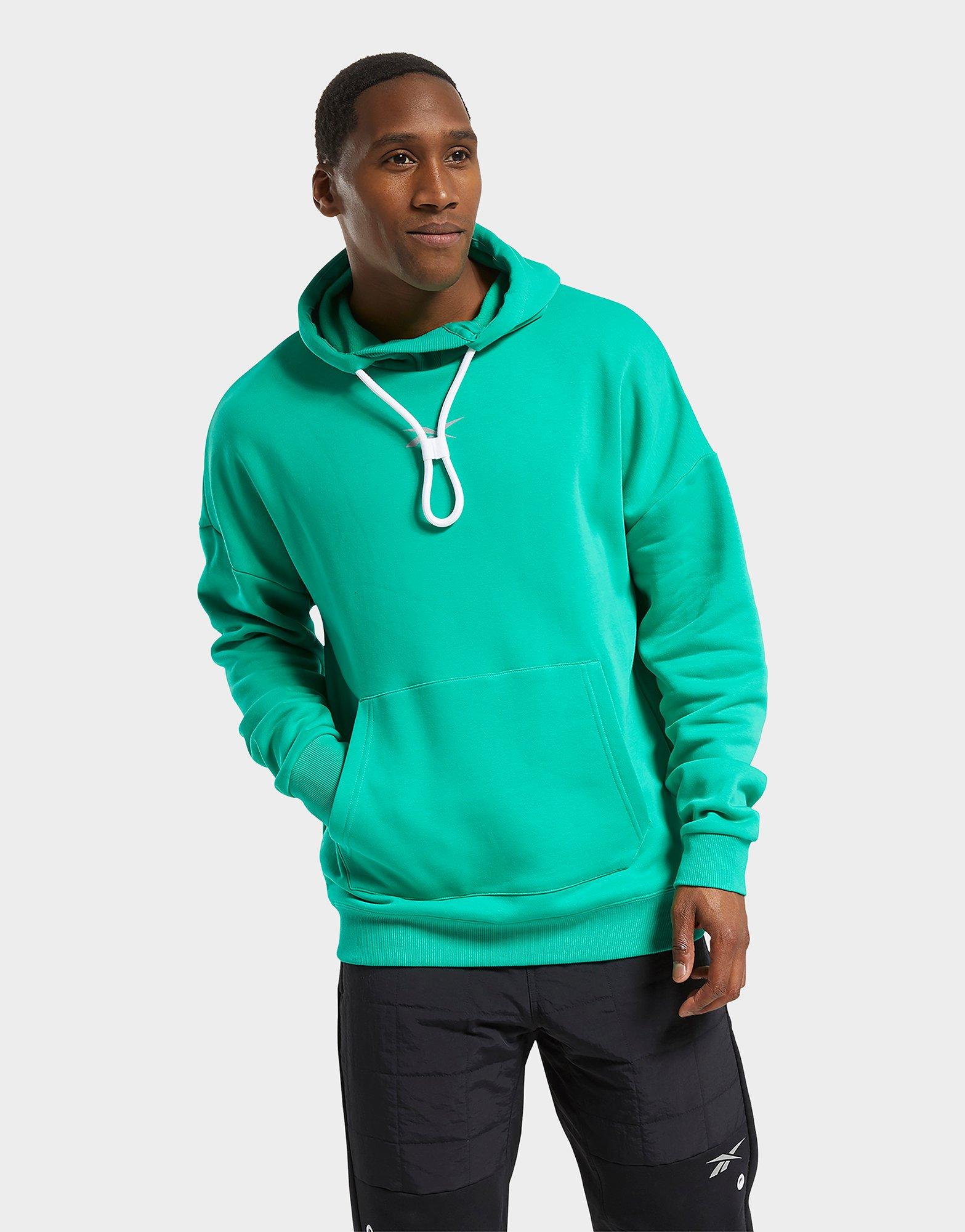 reebok men's cotton fleece hoodie