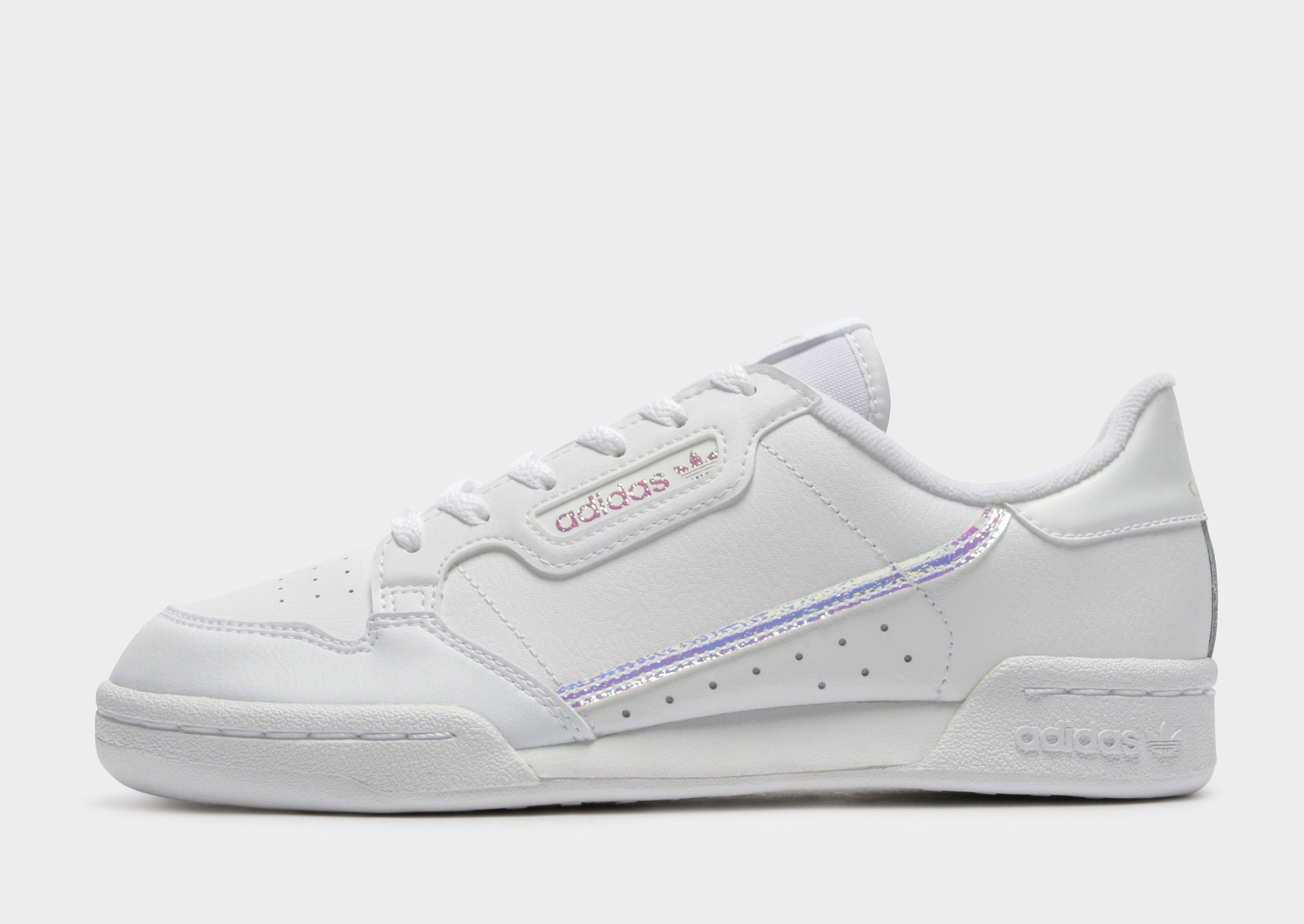 adidas continental 80 junior white