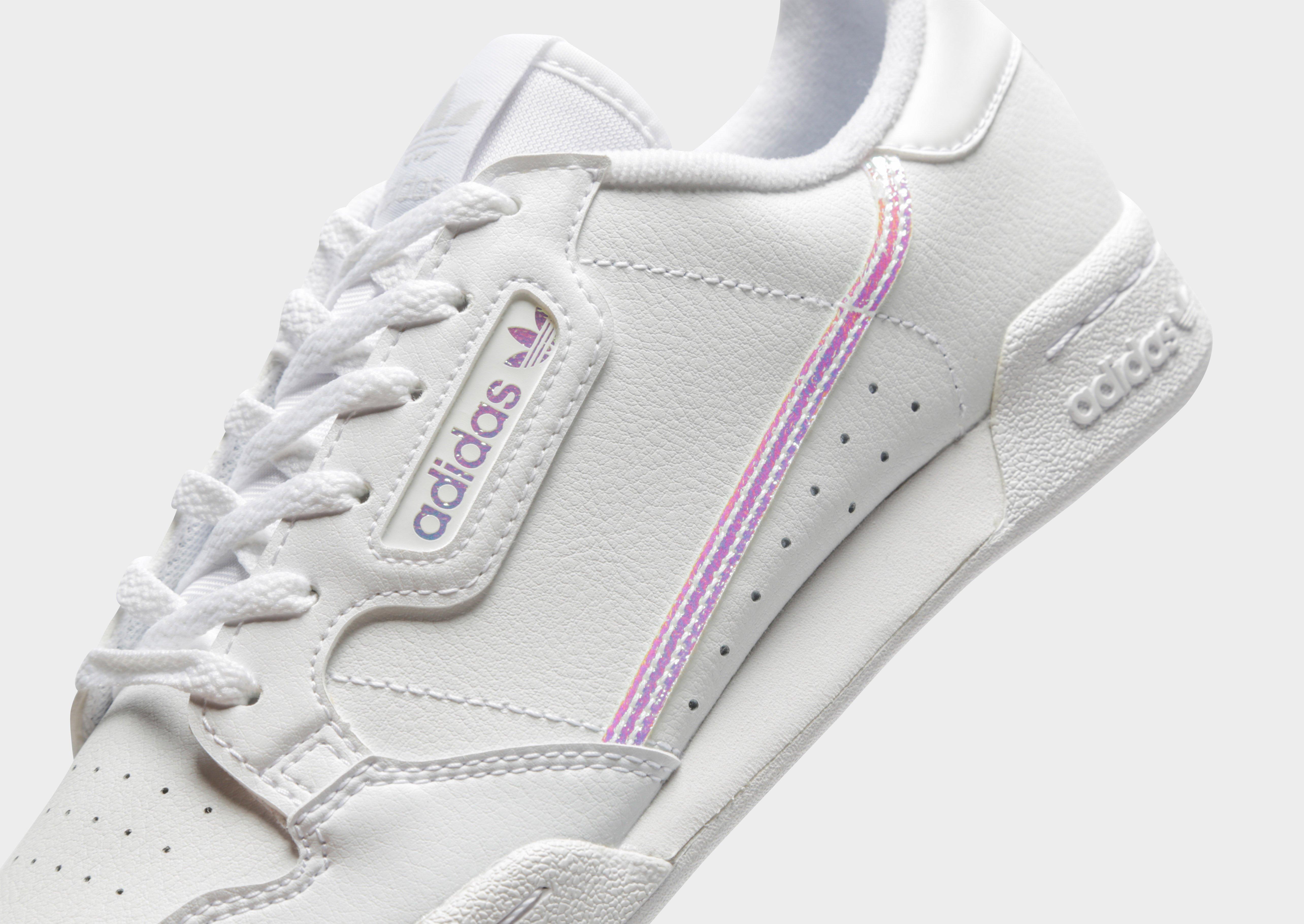 adidas continental 80 pink junior