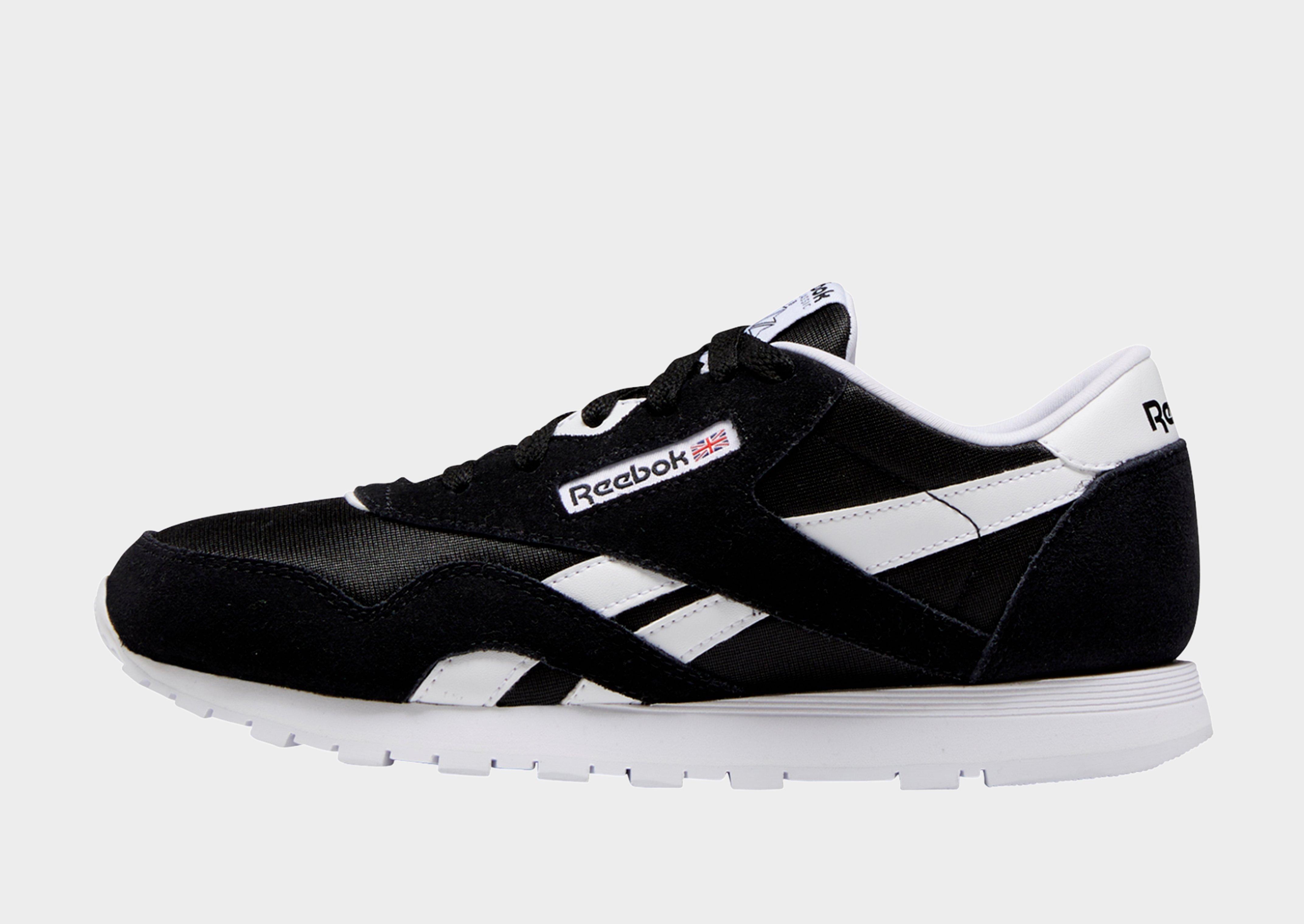 reebok classic nylon running shoes