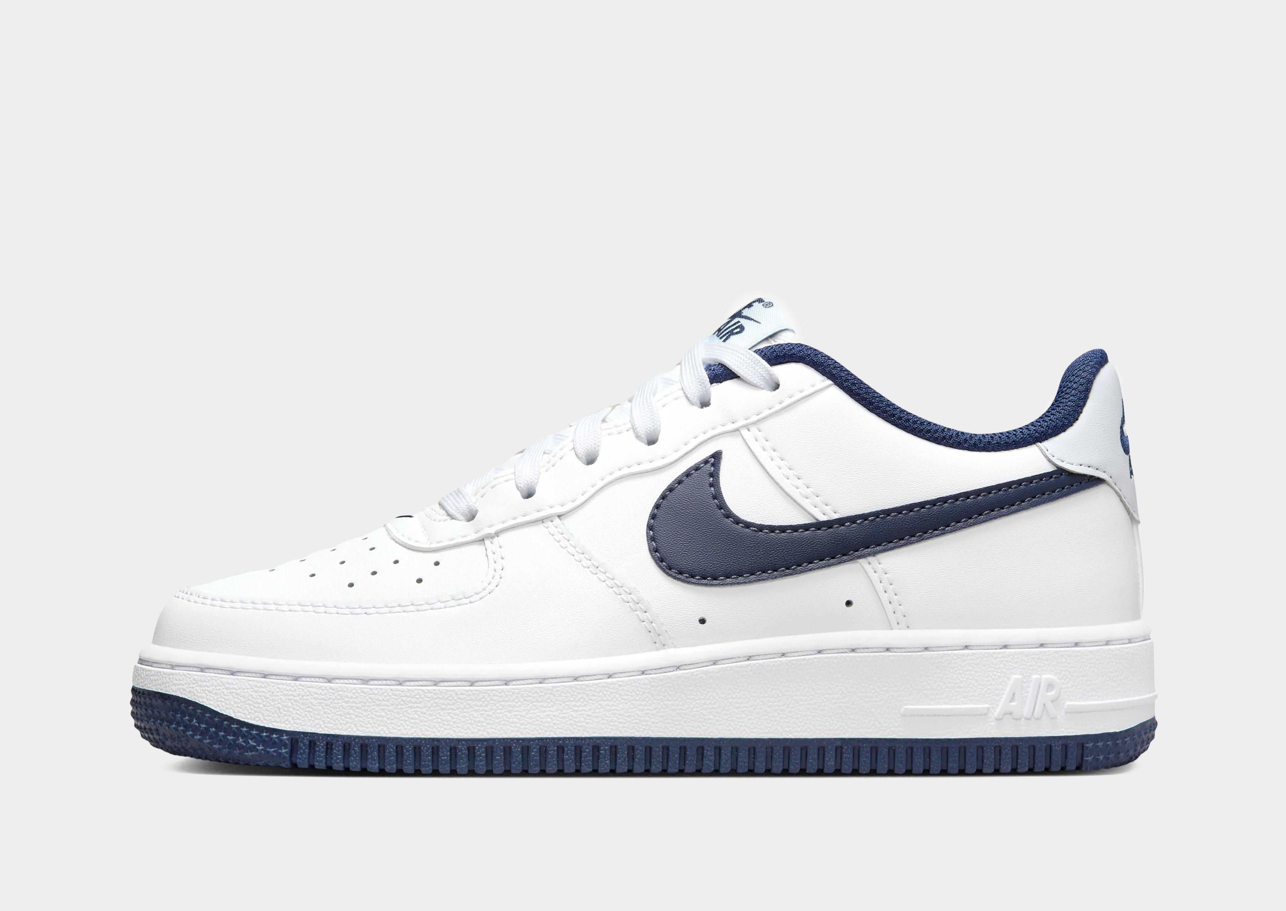 Nike Air Force 1 Older Kids Shoes Size 1Y White