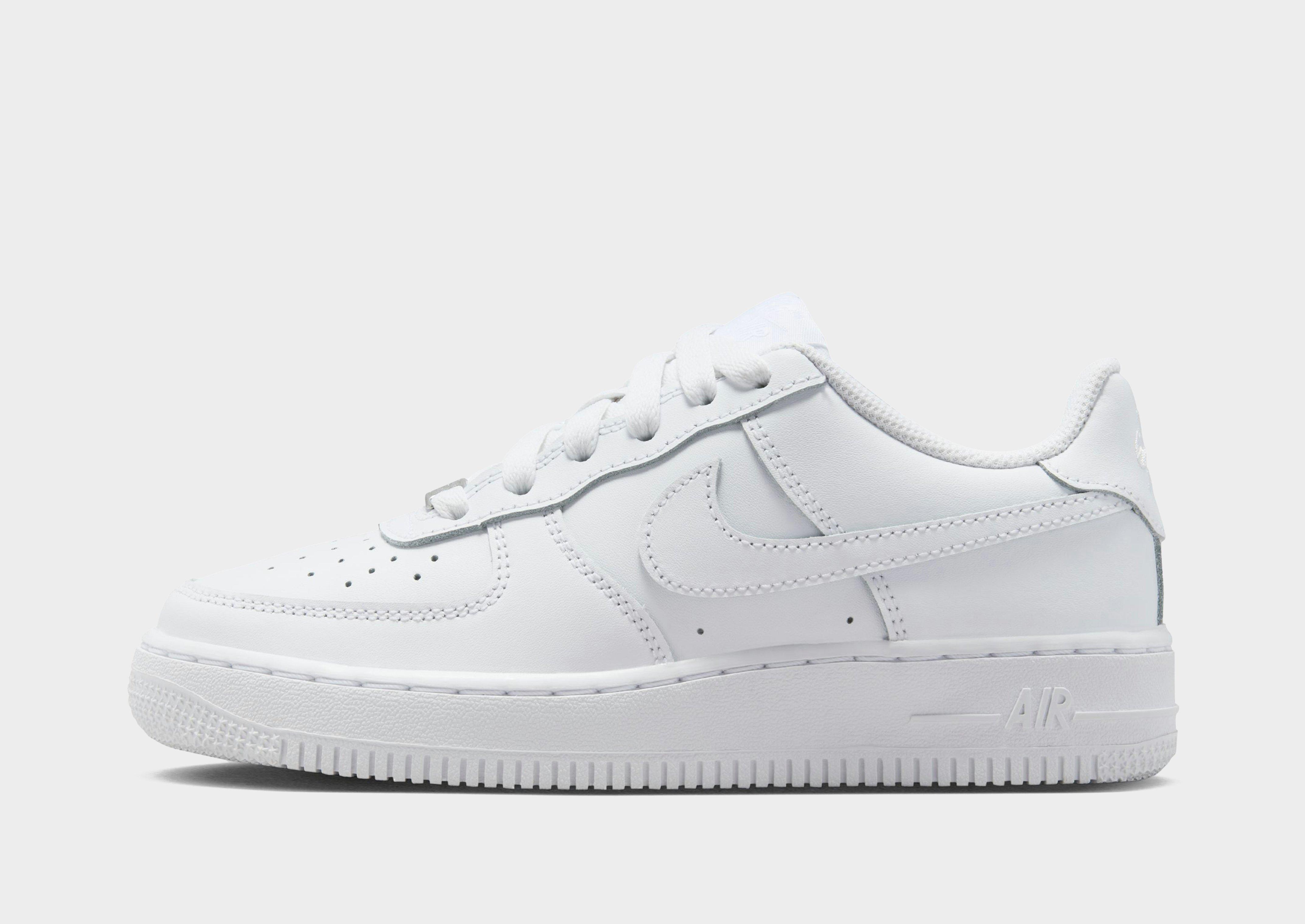 White Nike Air Force 1 LE Junior JD Sports Malaysia