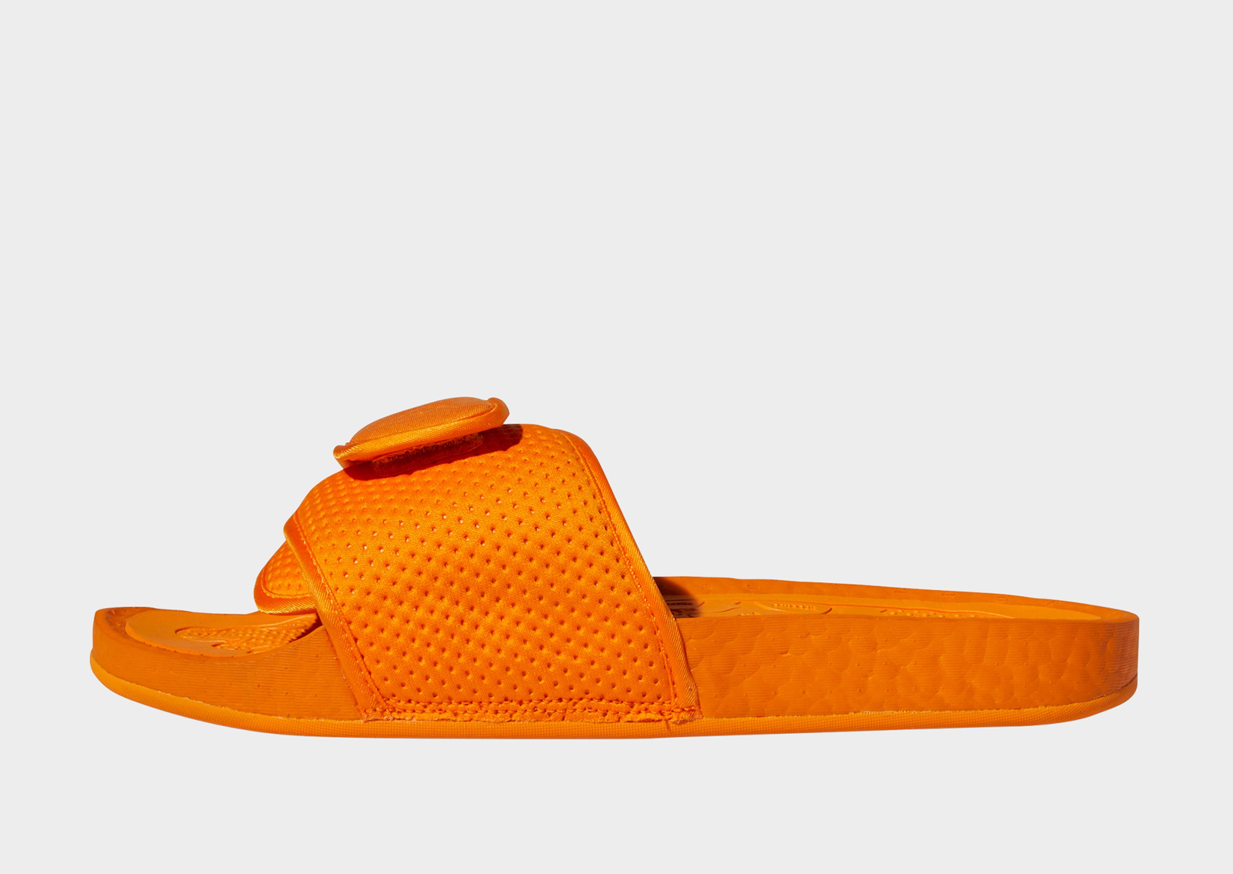 claquette adidas orange