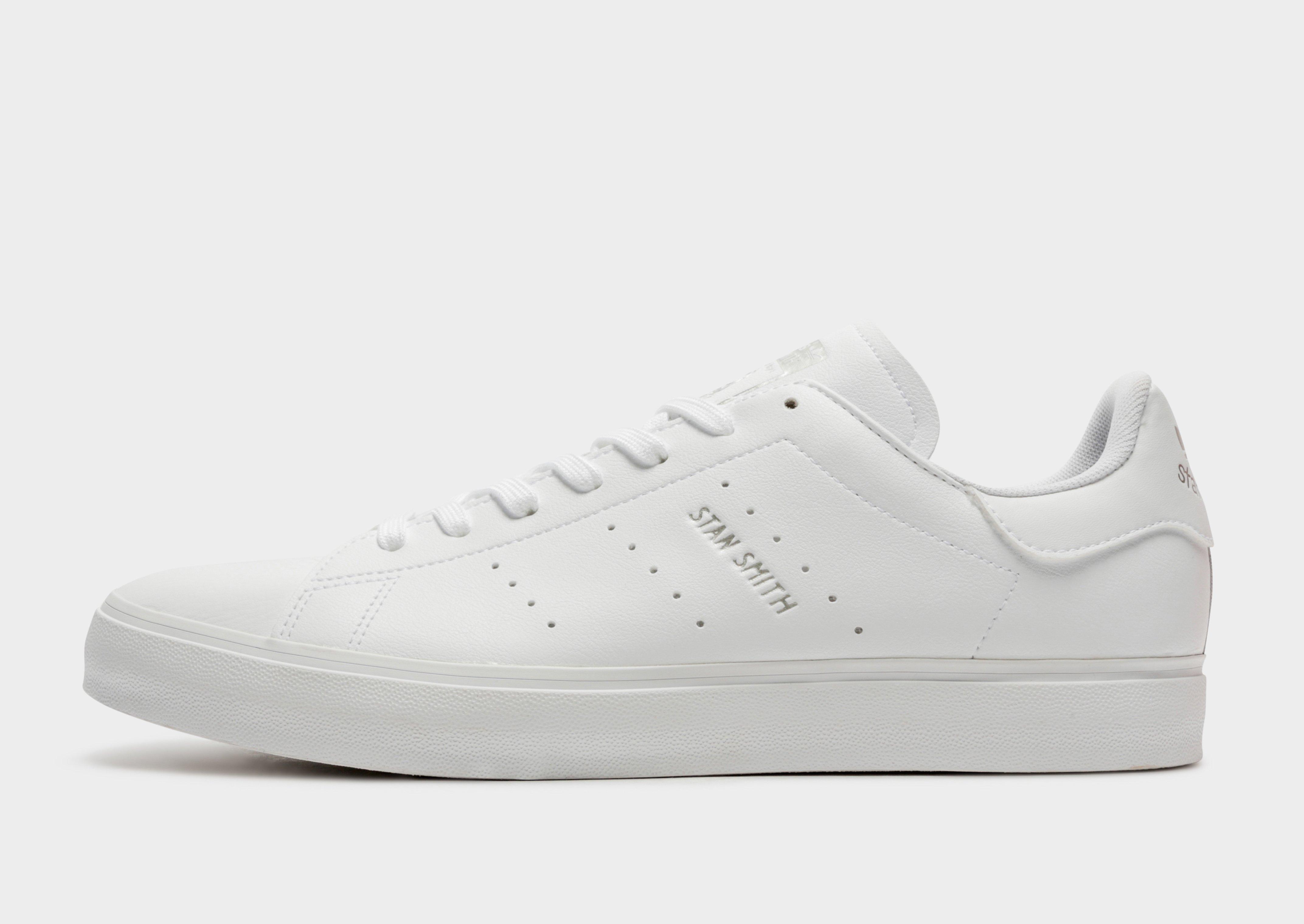 adidas stan smith plain white