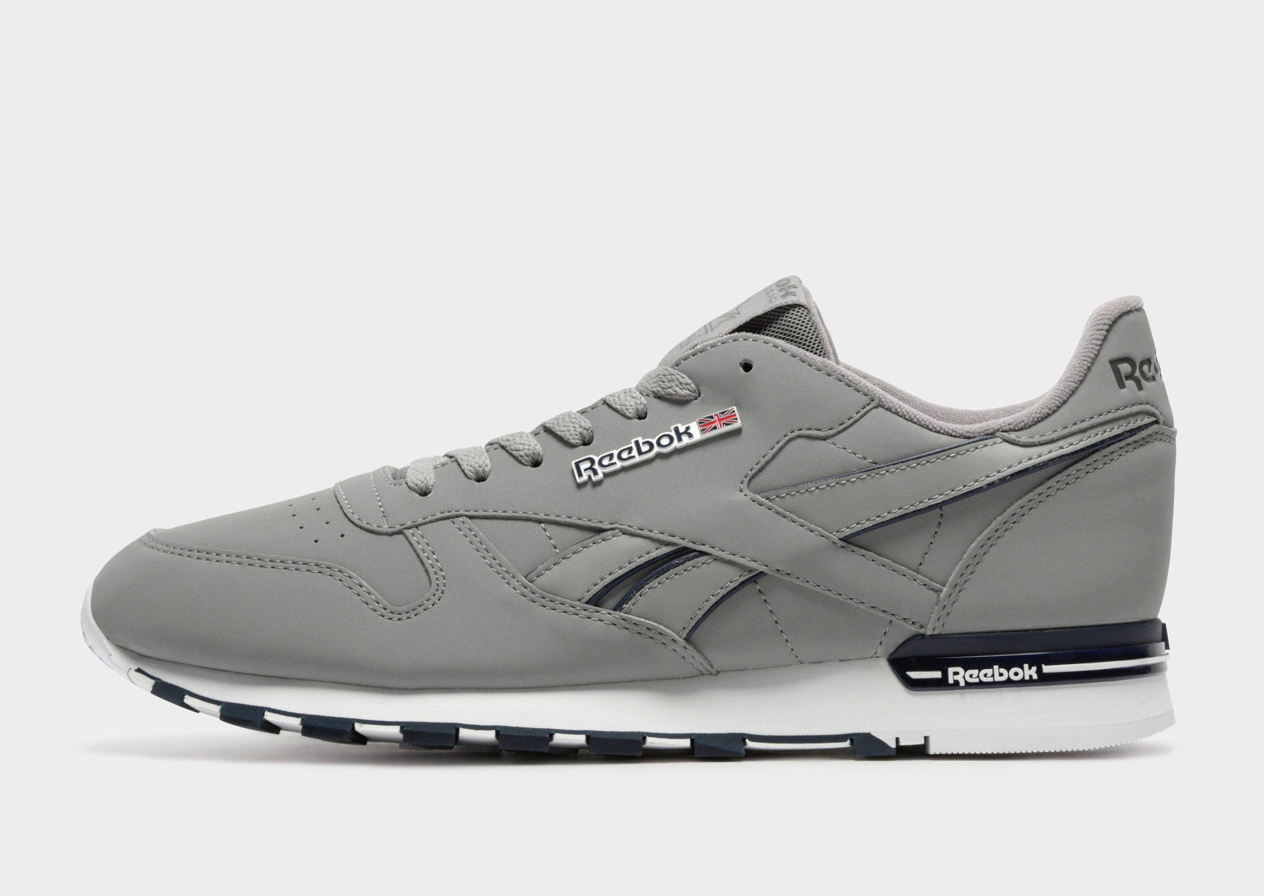 gray reebok classics