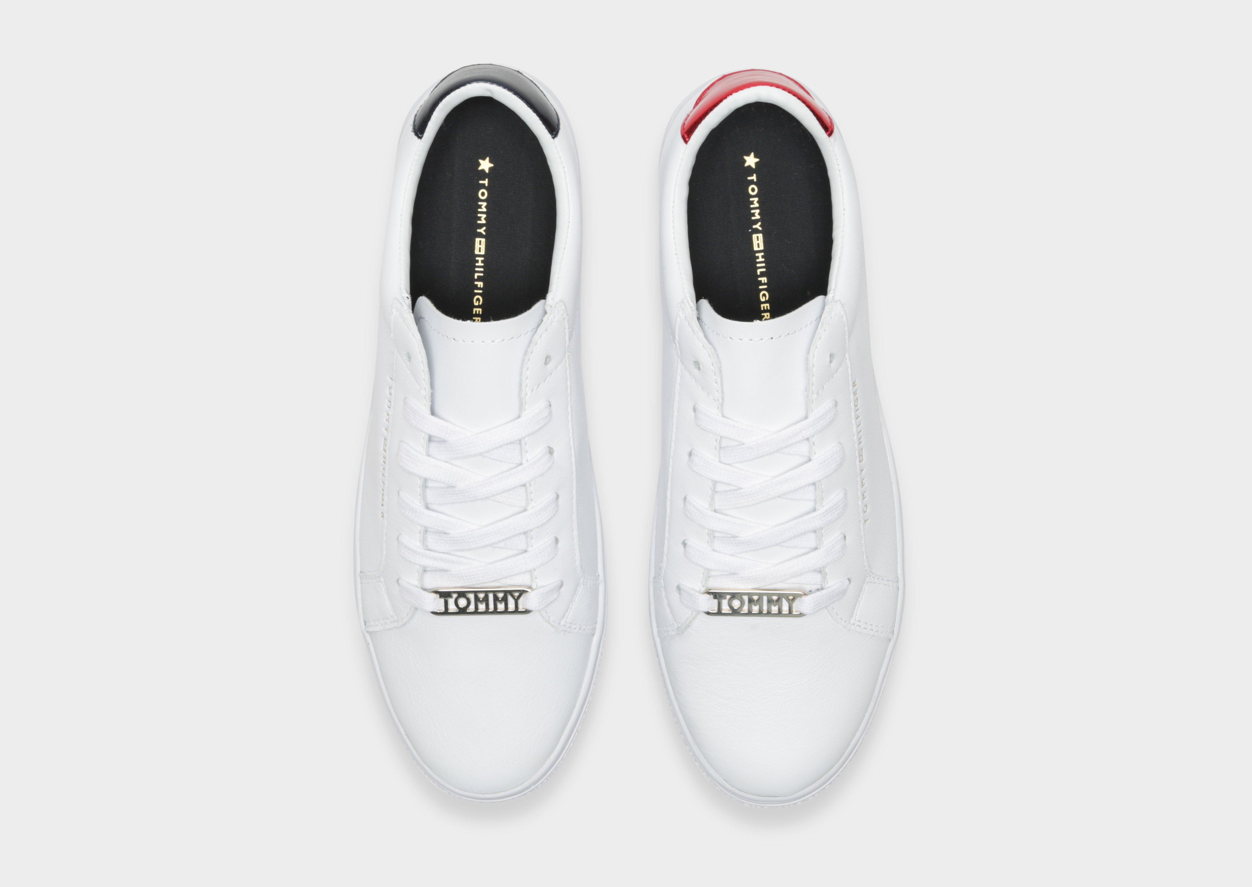 tommy hilfiger essential sneakers white