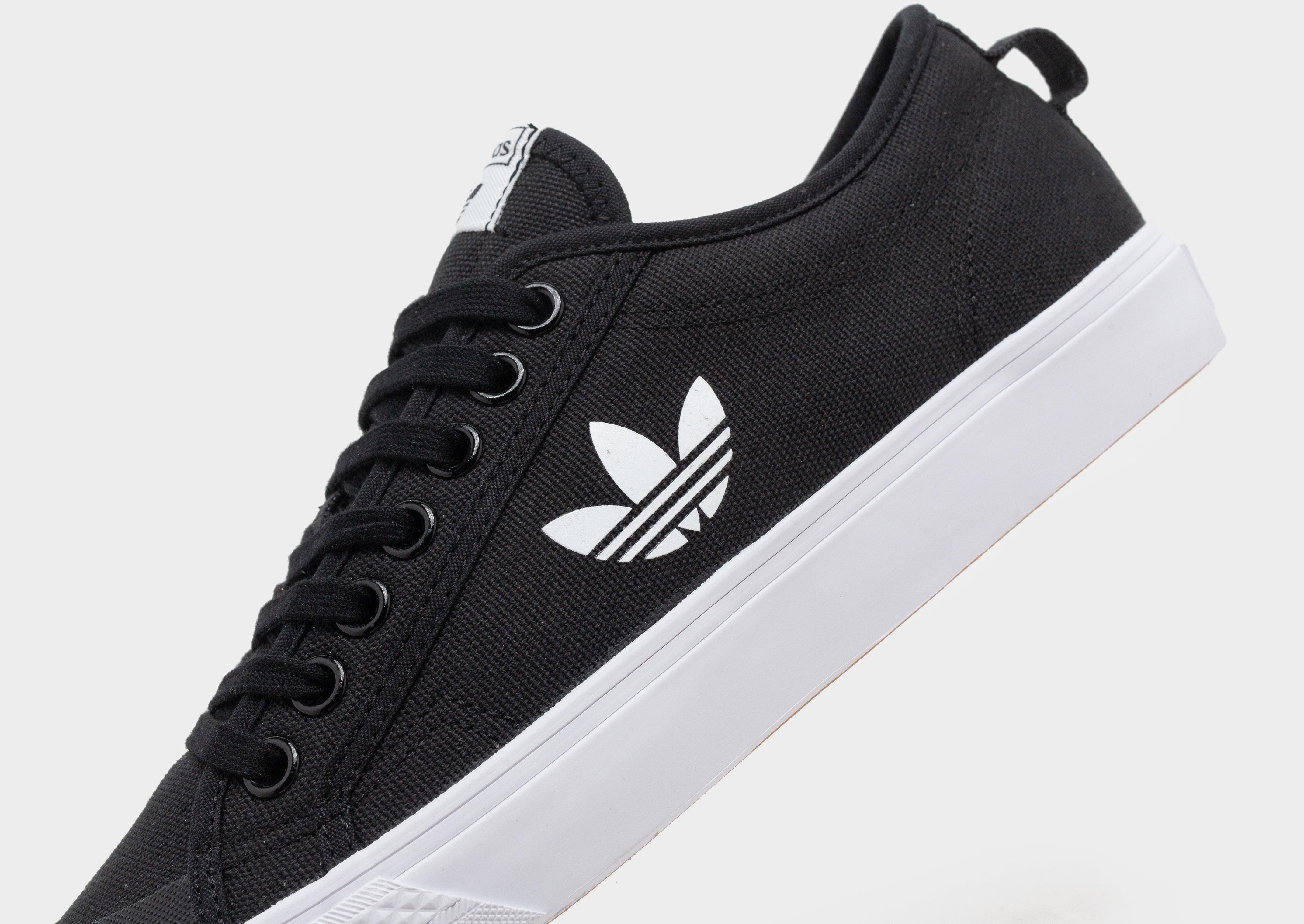 adidas nizza all black