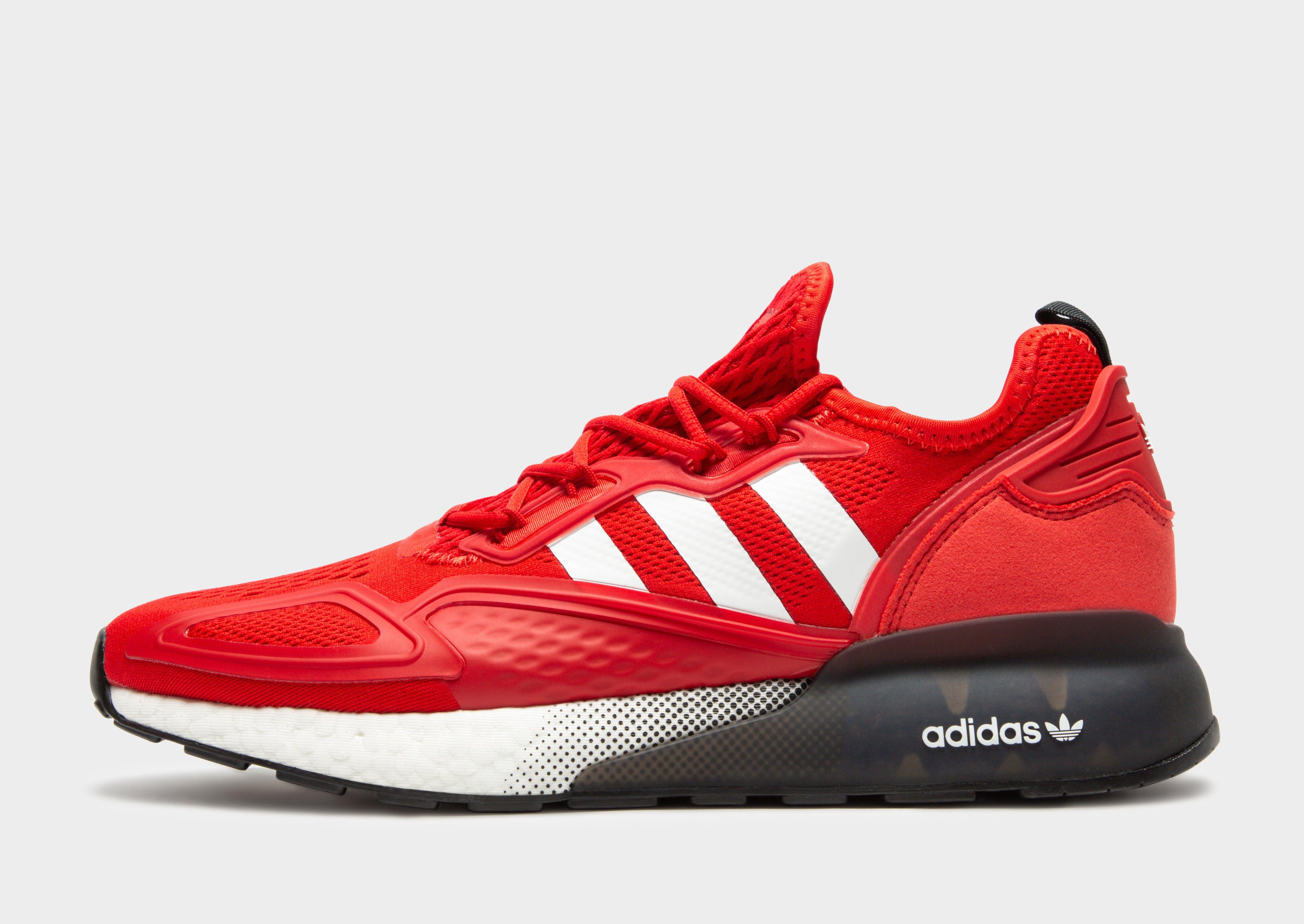 new red adidas shoes