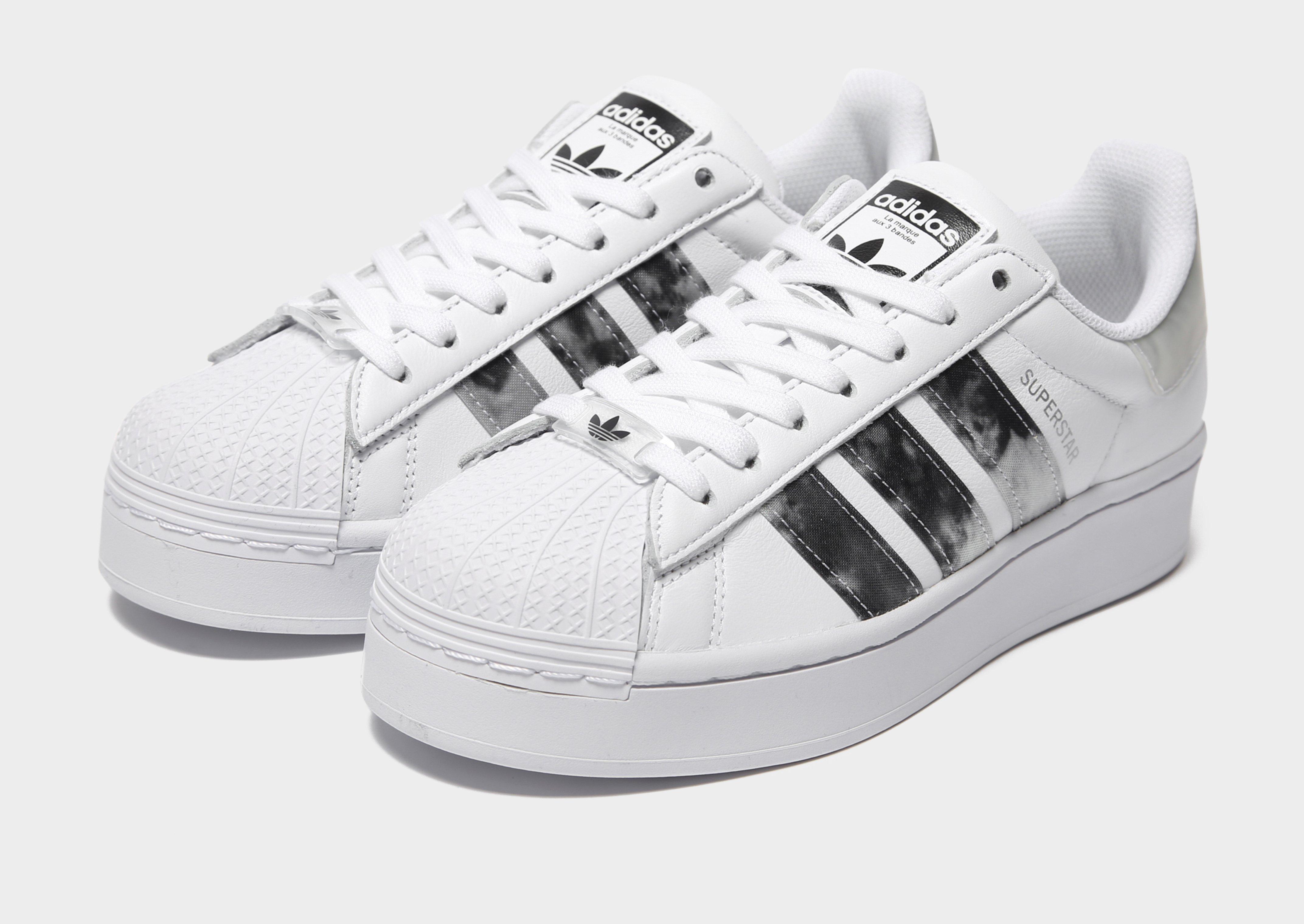 adidas originals superstar bold leather sneakers