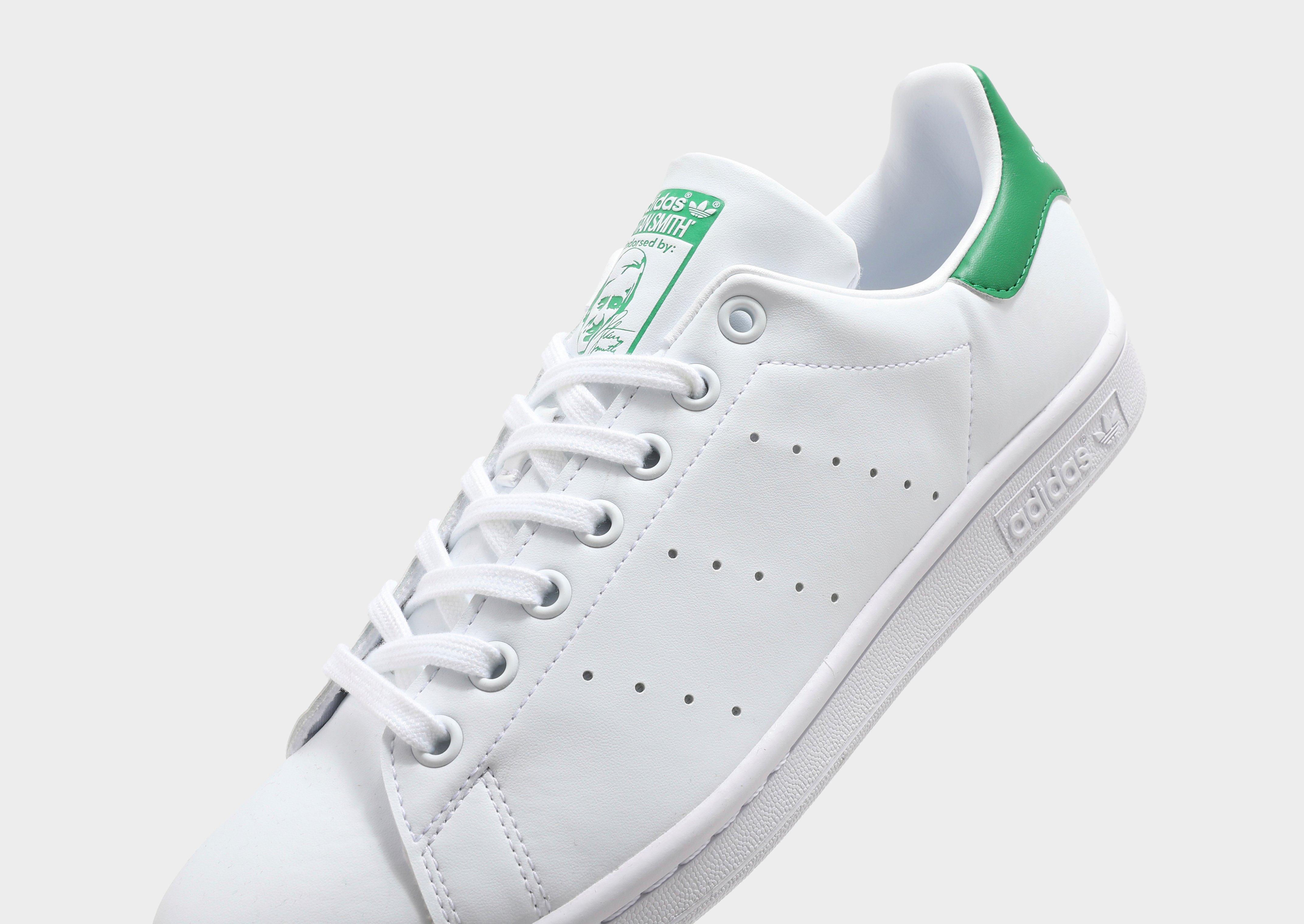 Adidas originals stan smith trainers sales in white s7514