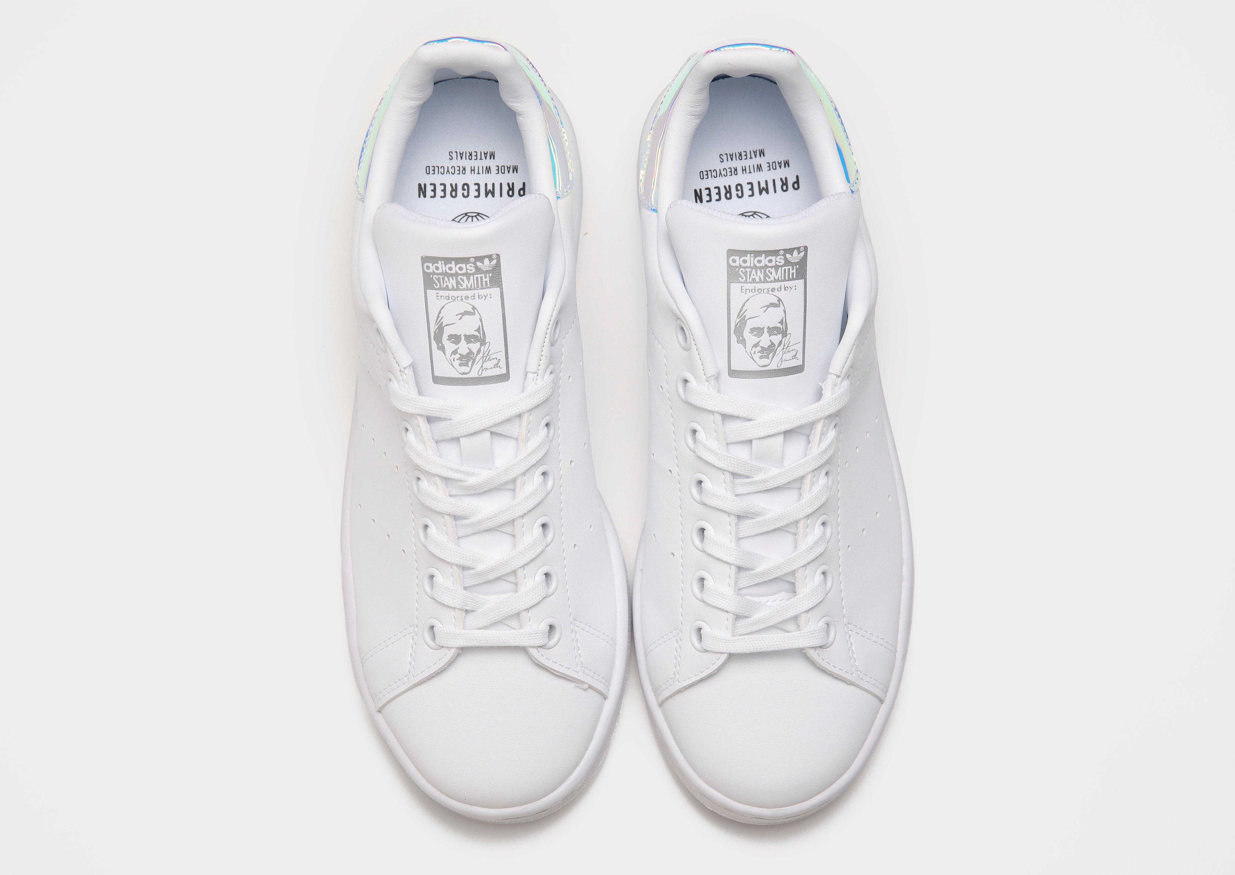 All white stan hot sale smiths junior