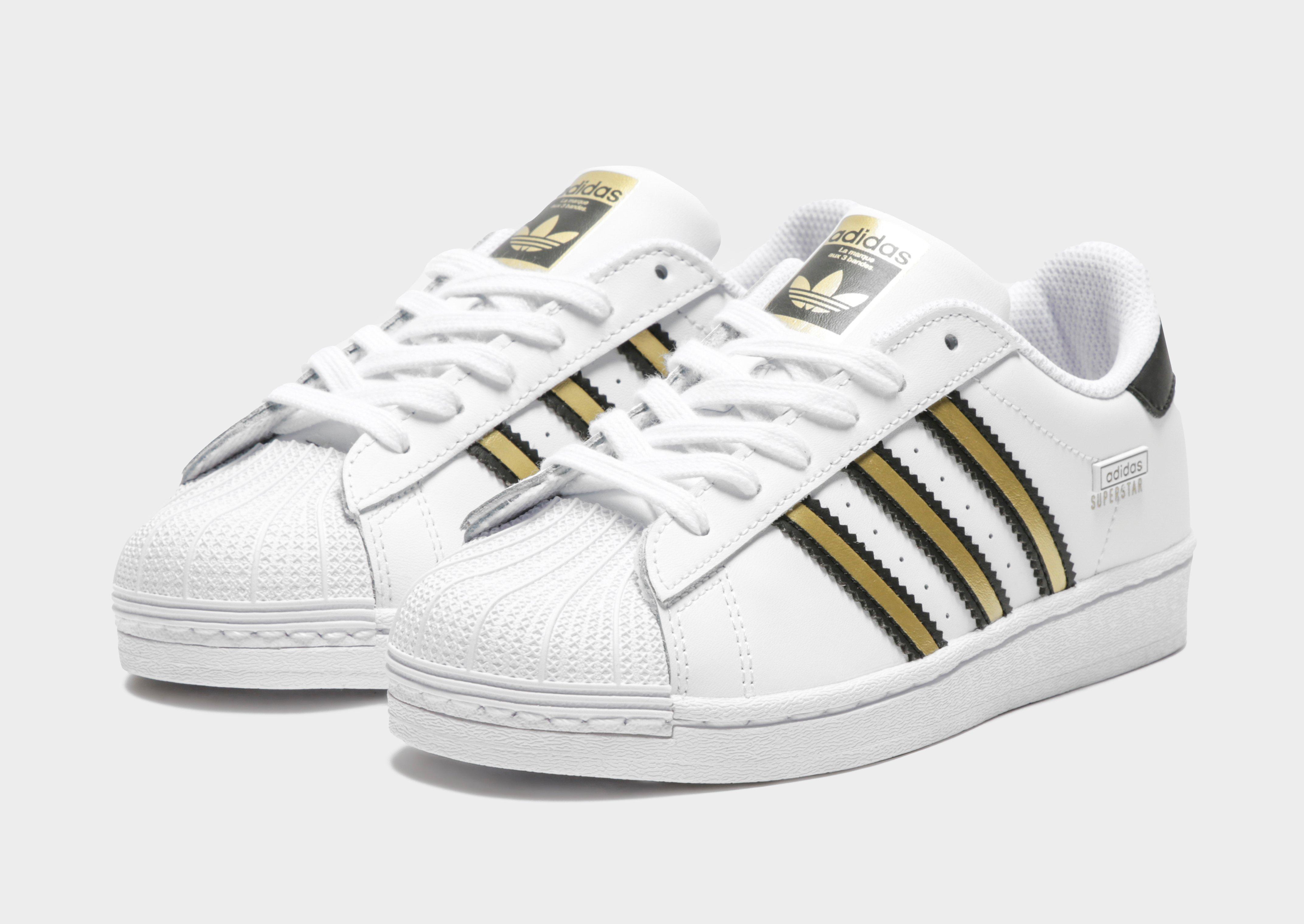 adidas superstar 2 kids white