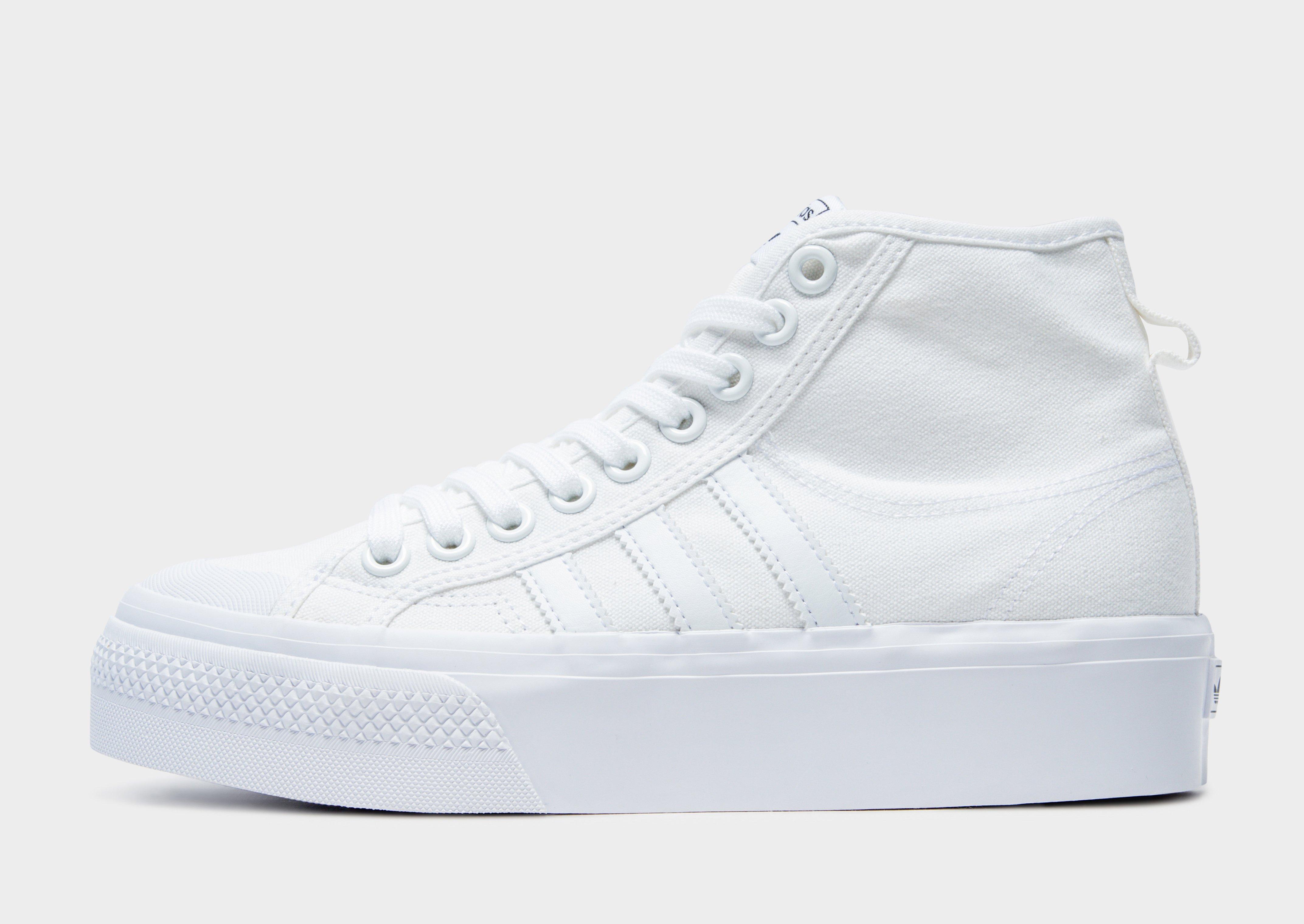 adidas nizza platform mid shoes