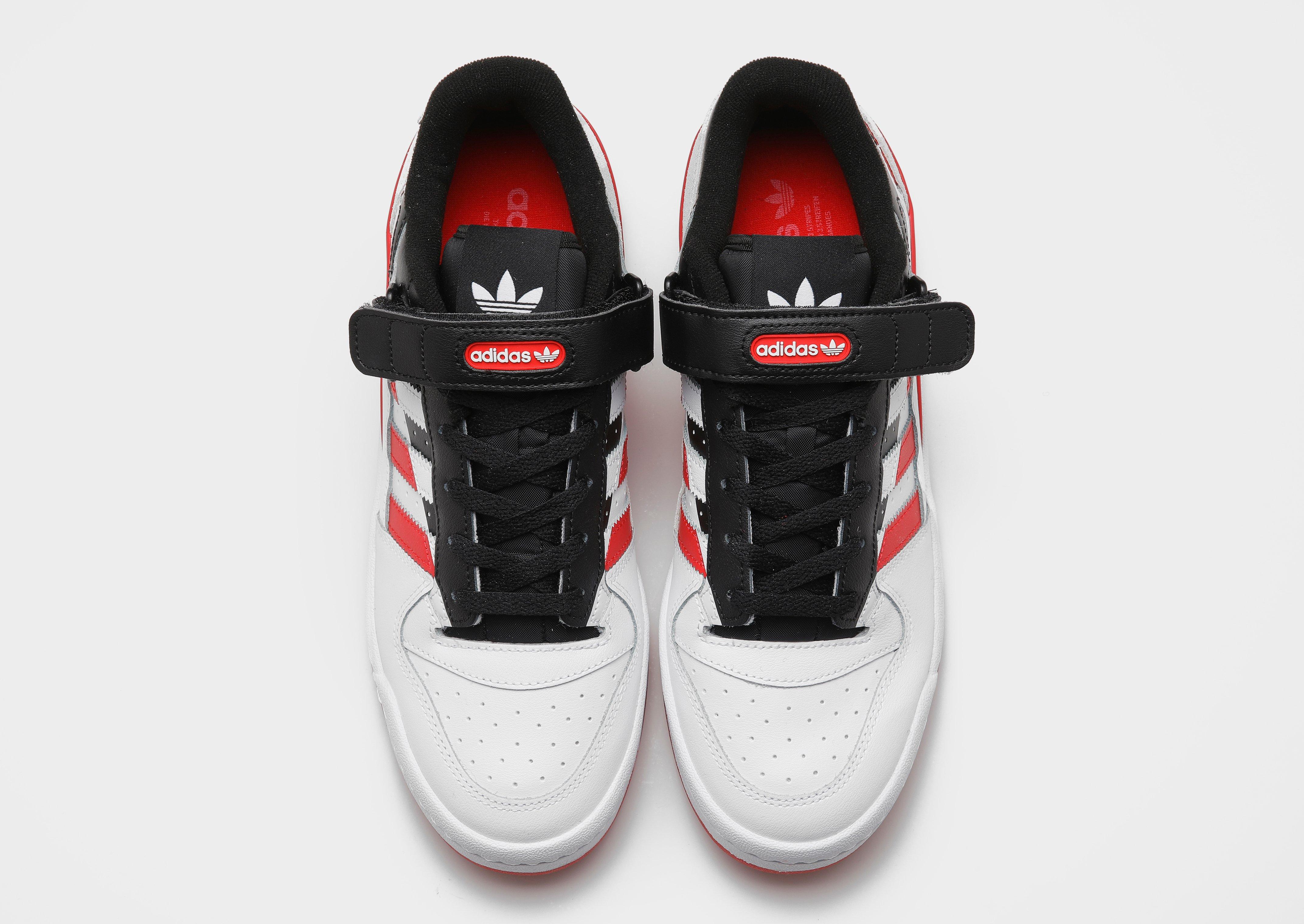 adidas originals forum low white trainers