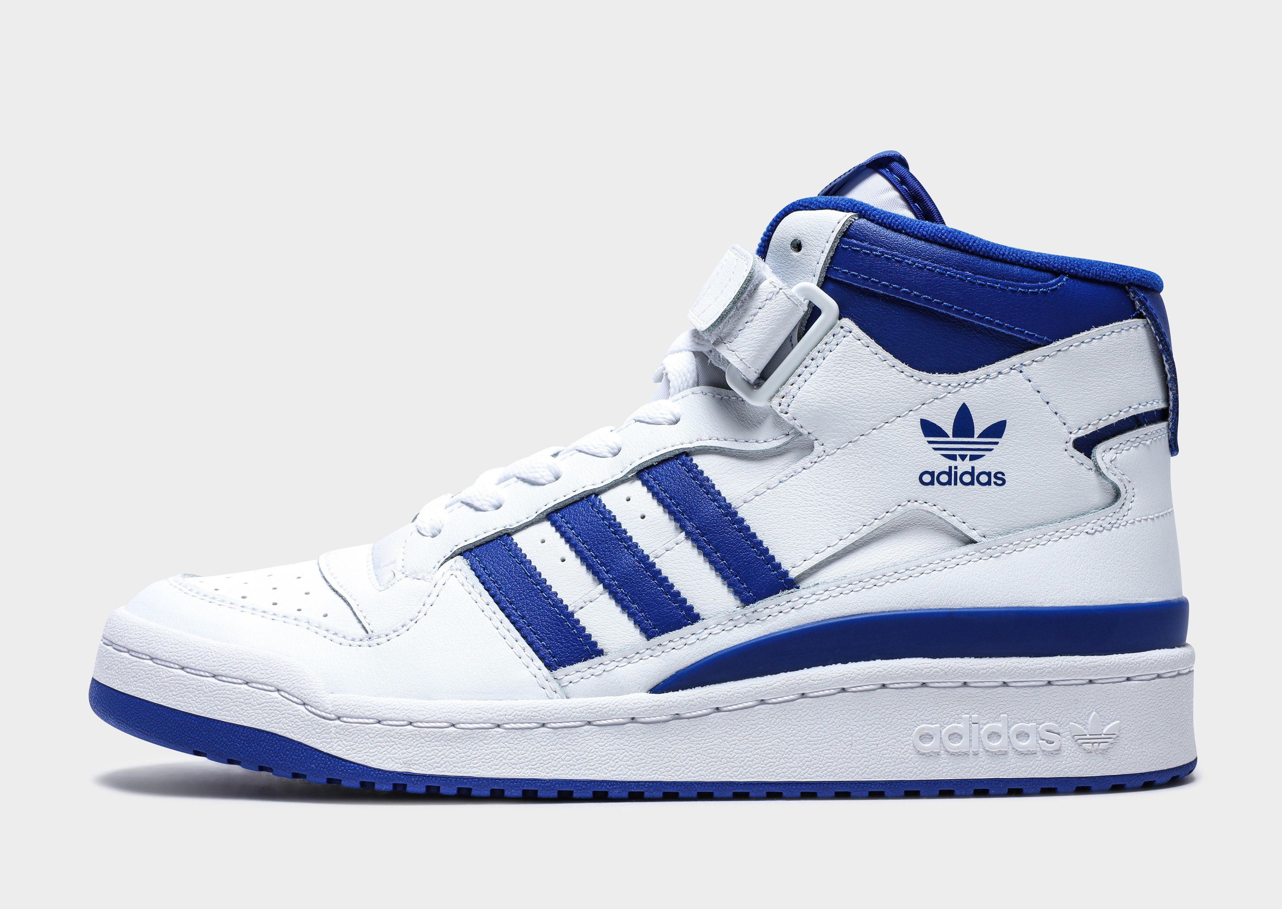 adidas forum mid white