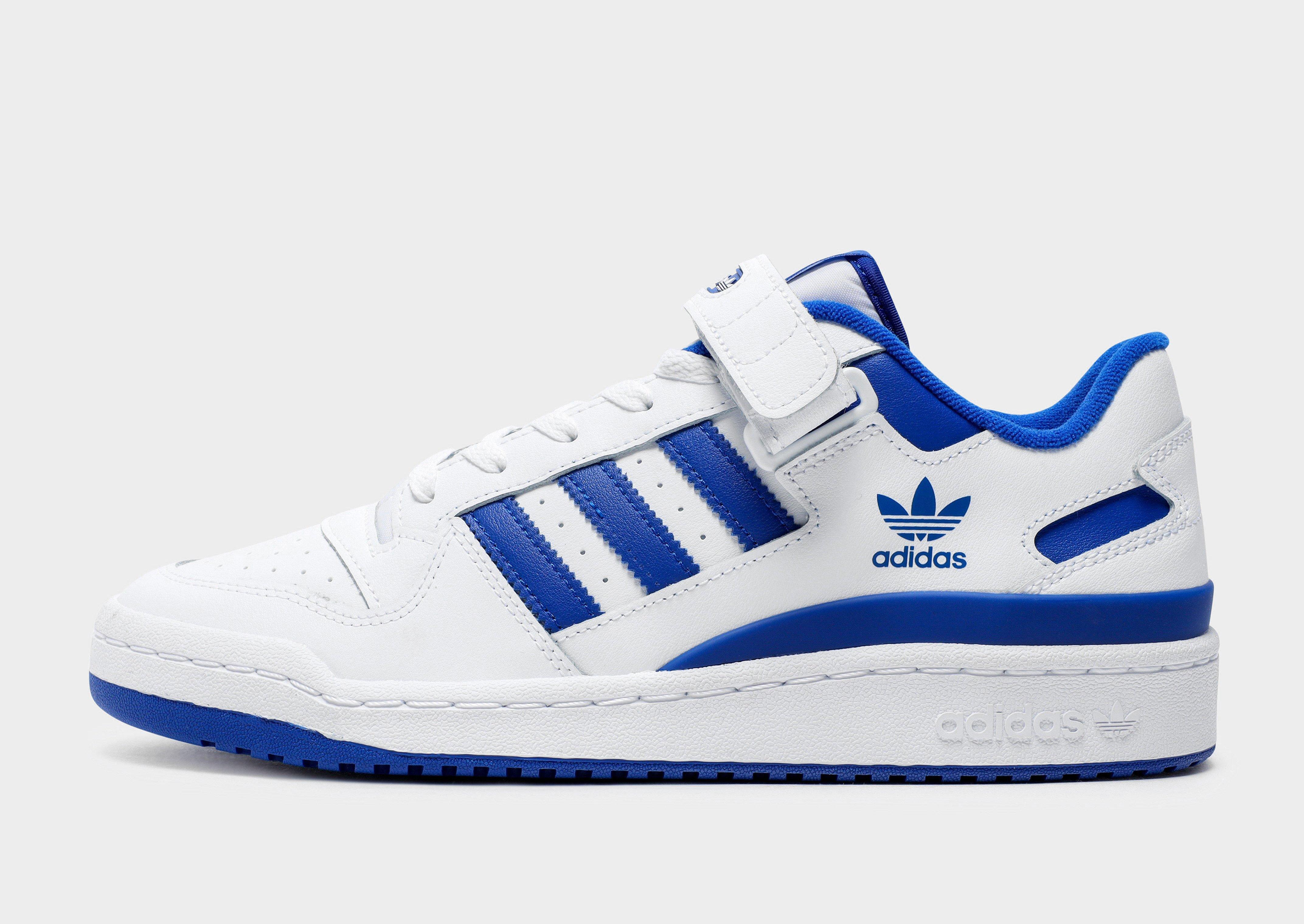 adidas originals forum low white trainers