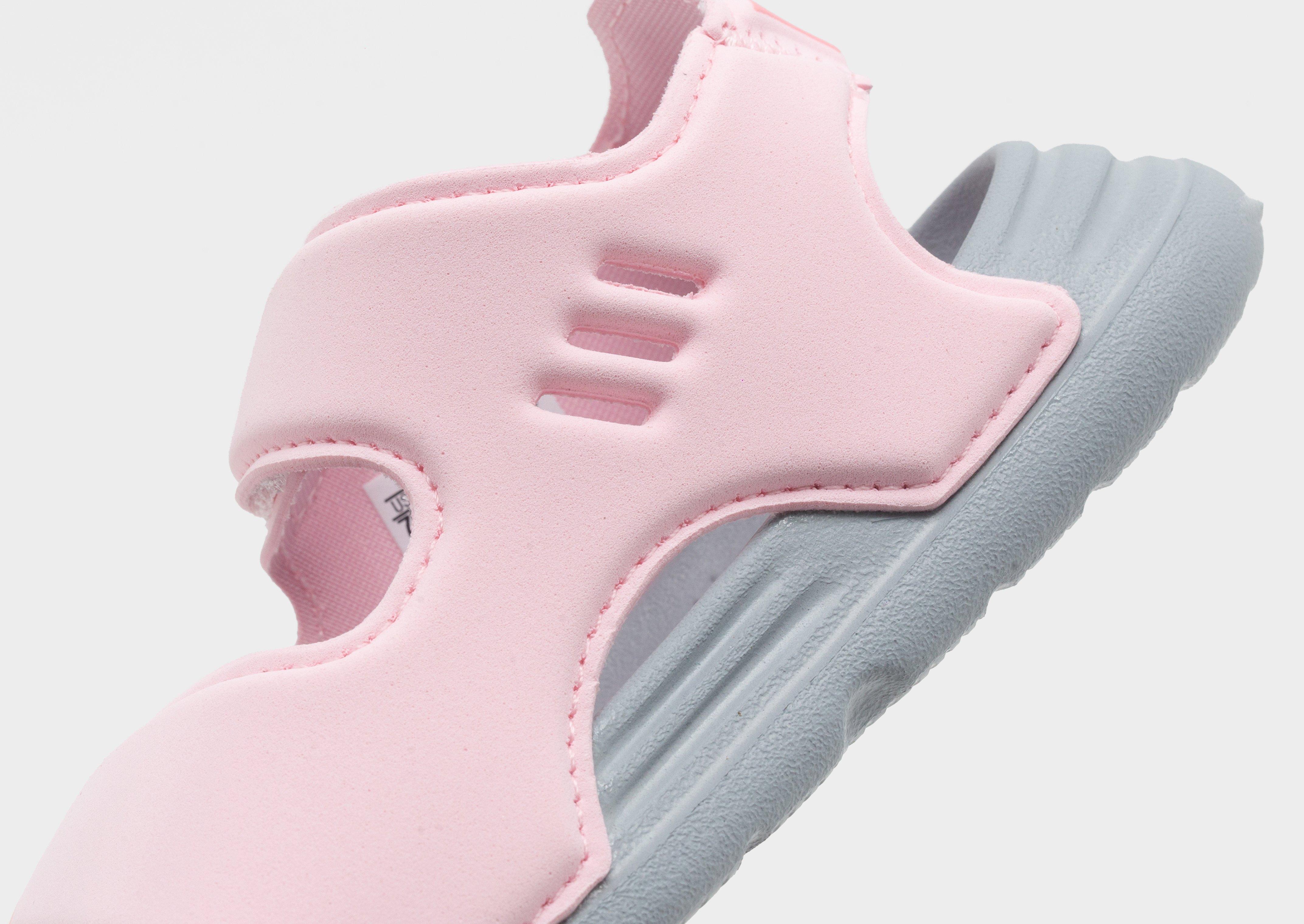 infant pink adidas