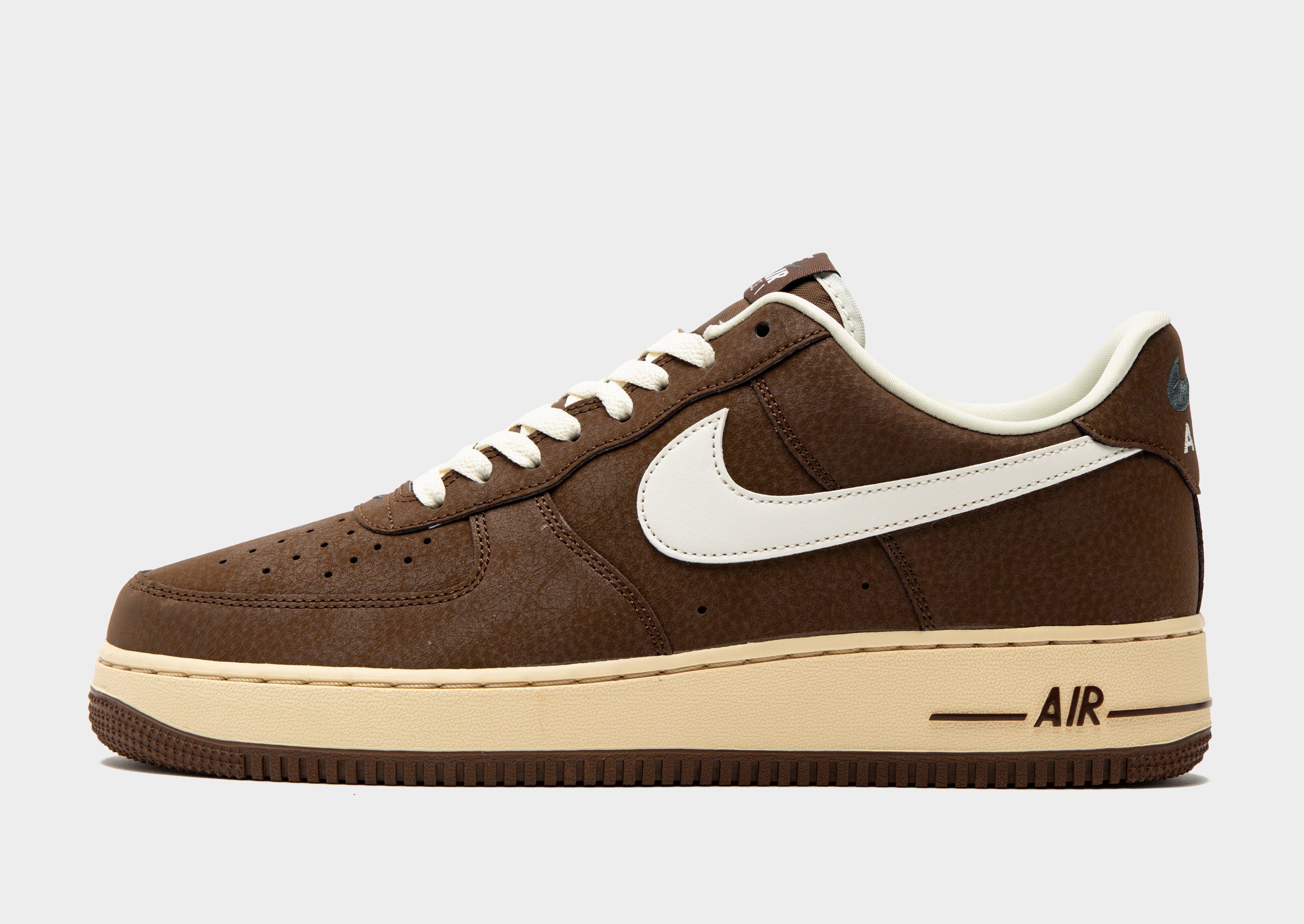 Nike air force outlet brown